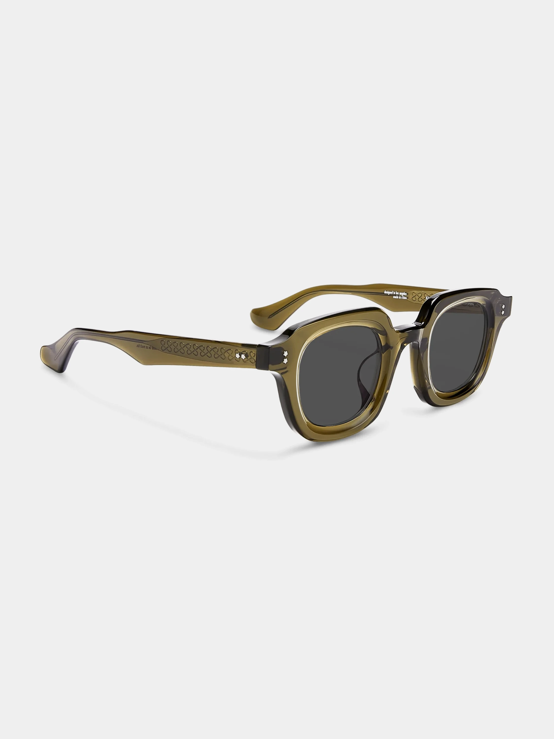 Очки Bonnie Clyde Gustave Dark Green & Black Lens