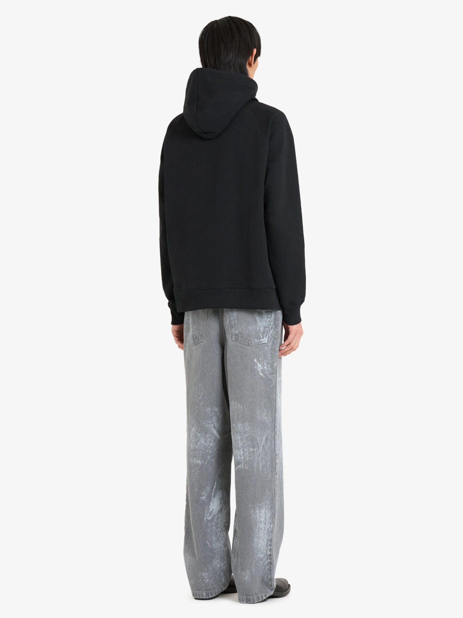 Худи Études Loose Hoodie Big É Blue Black