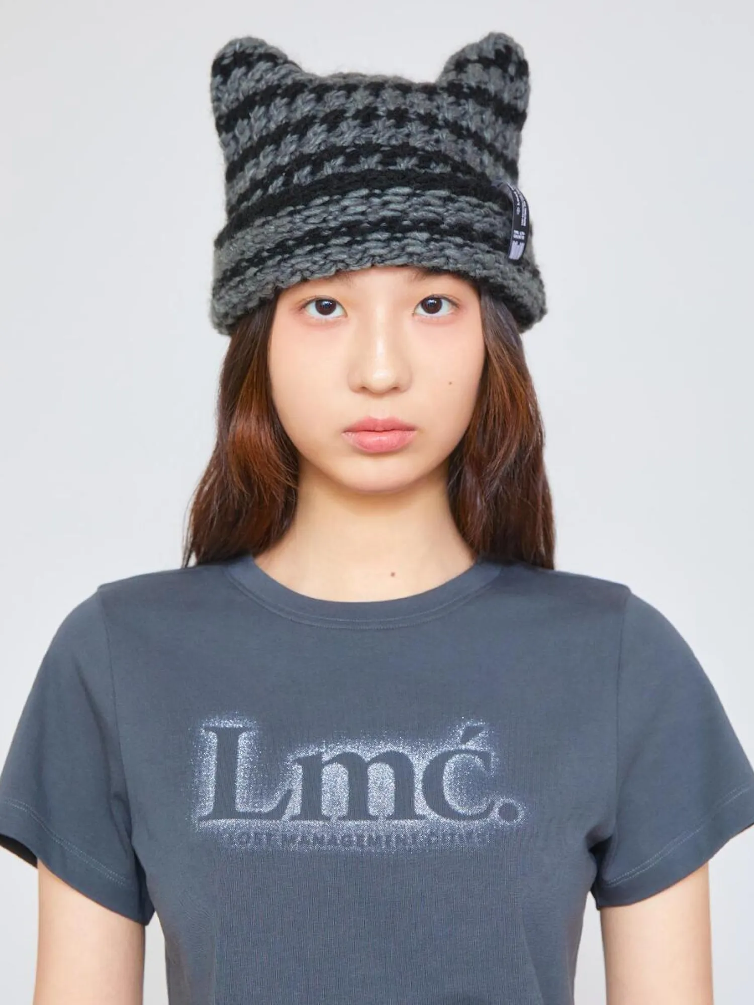 Шапка LMC Crochet Square Beanie Charcoal