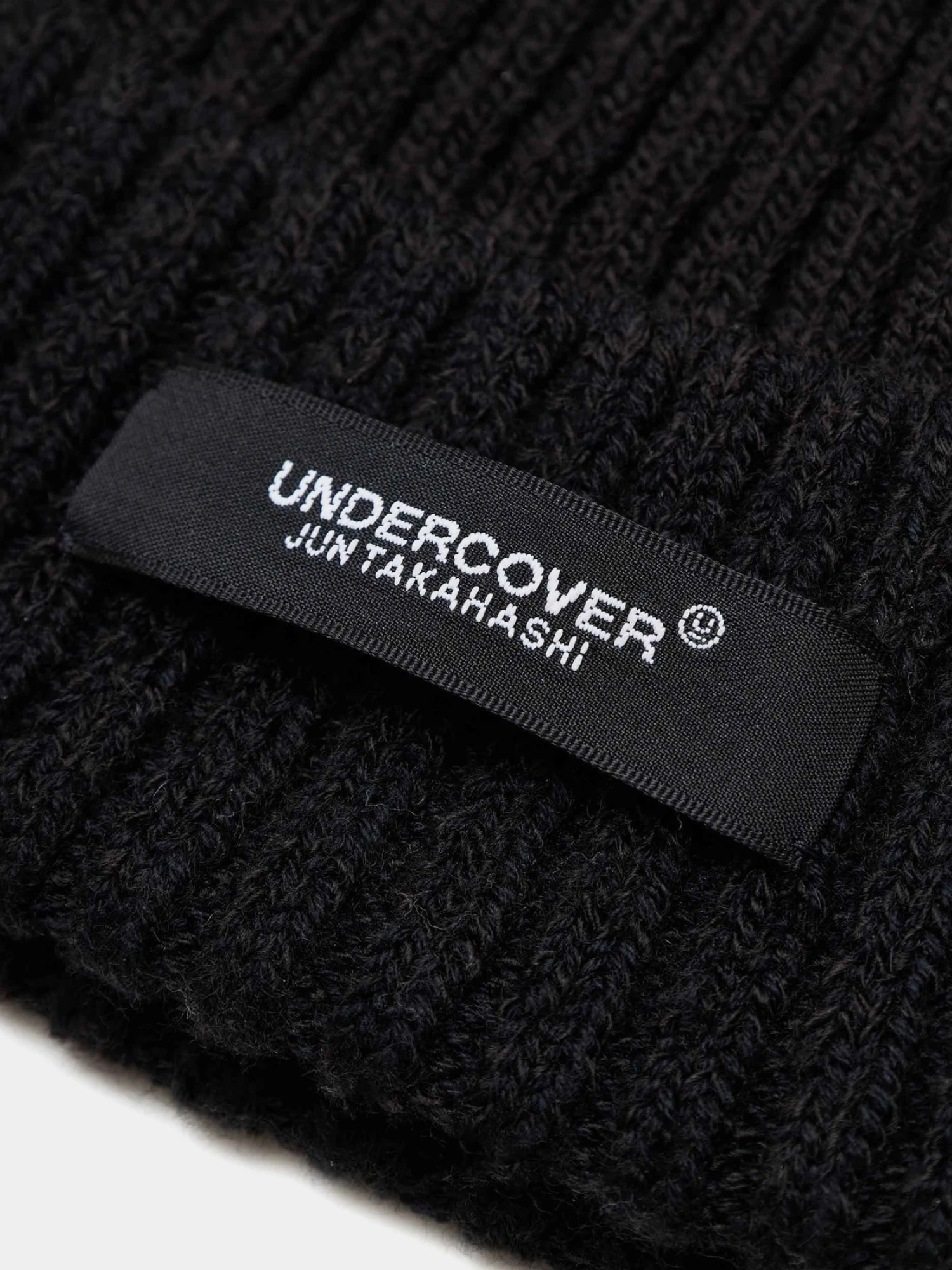 Шапка UNDERCOVER Acrylic Tag Black
