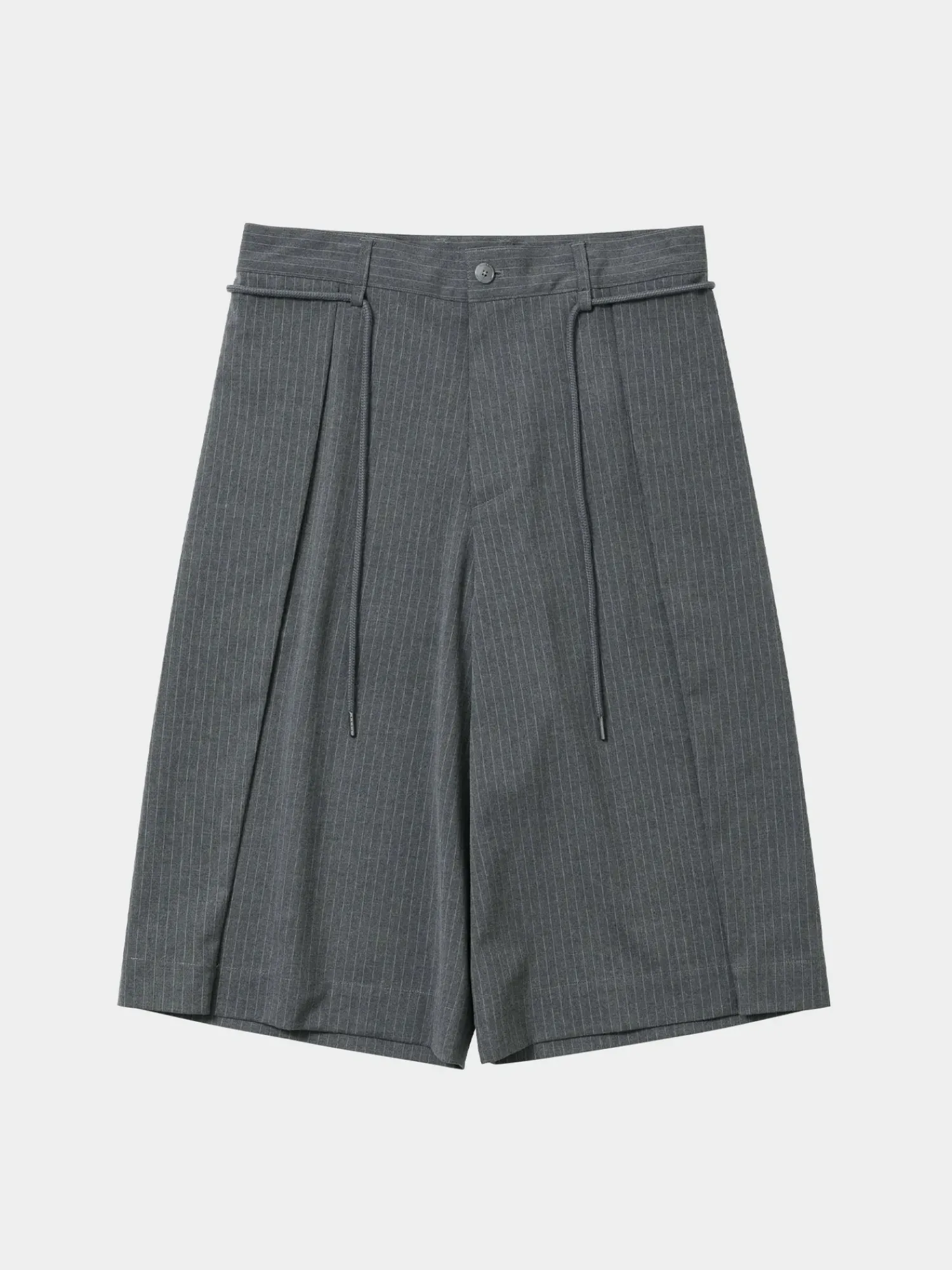 Шорты AJOBYAJO One Tuck Stripe Bermuda Grey