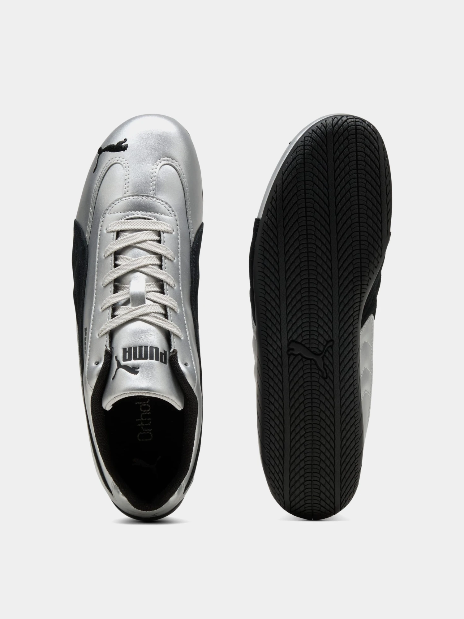 Женские кроссовки Puma Speedcat Metallic Silver