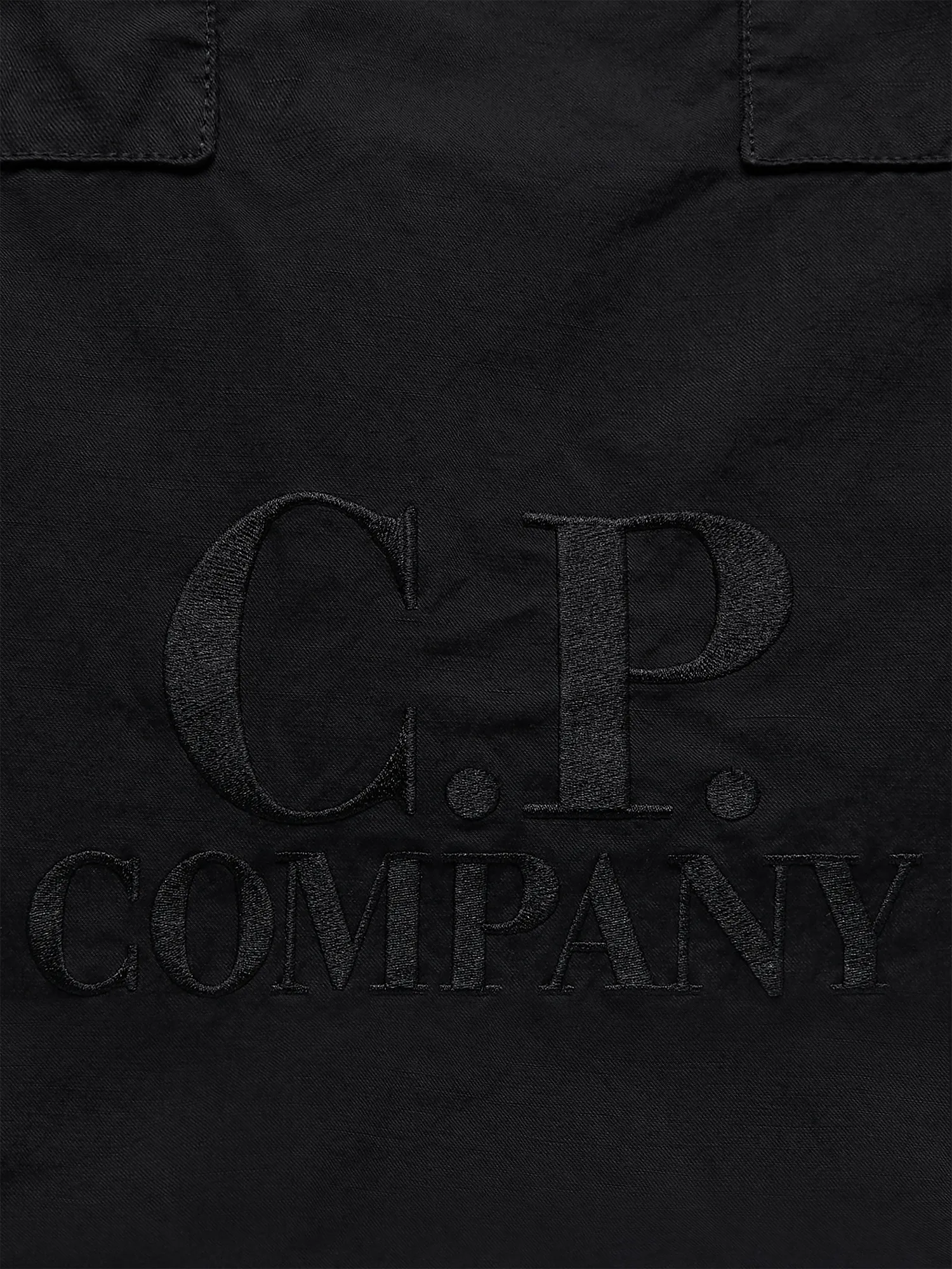 Тоут C.P. Company Twill Left Hand Logo Black