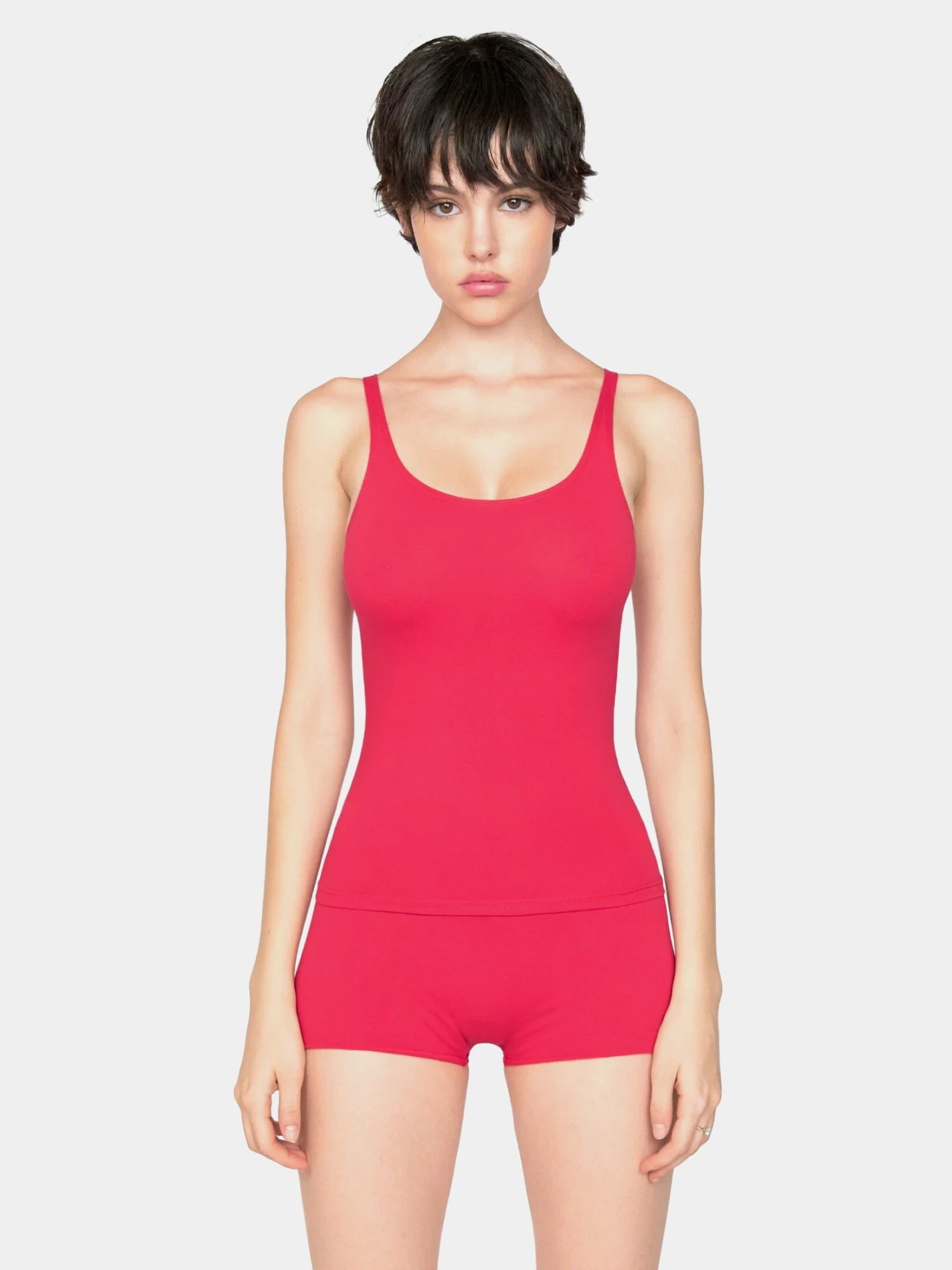 Женский топ XSAI Tank Top 02 Carmine
