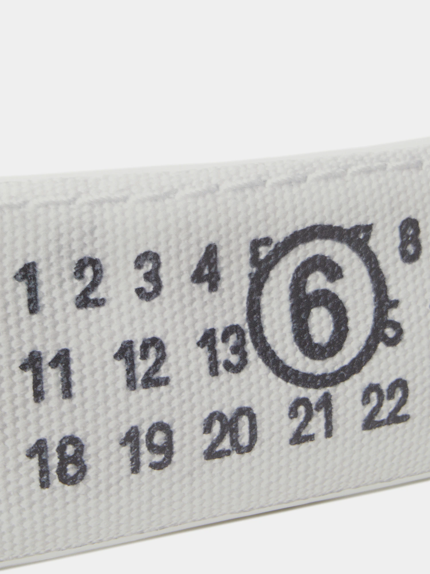 Клатч MM6 Maison Margiela Numeric White
