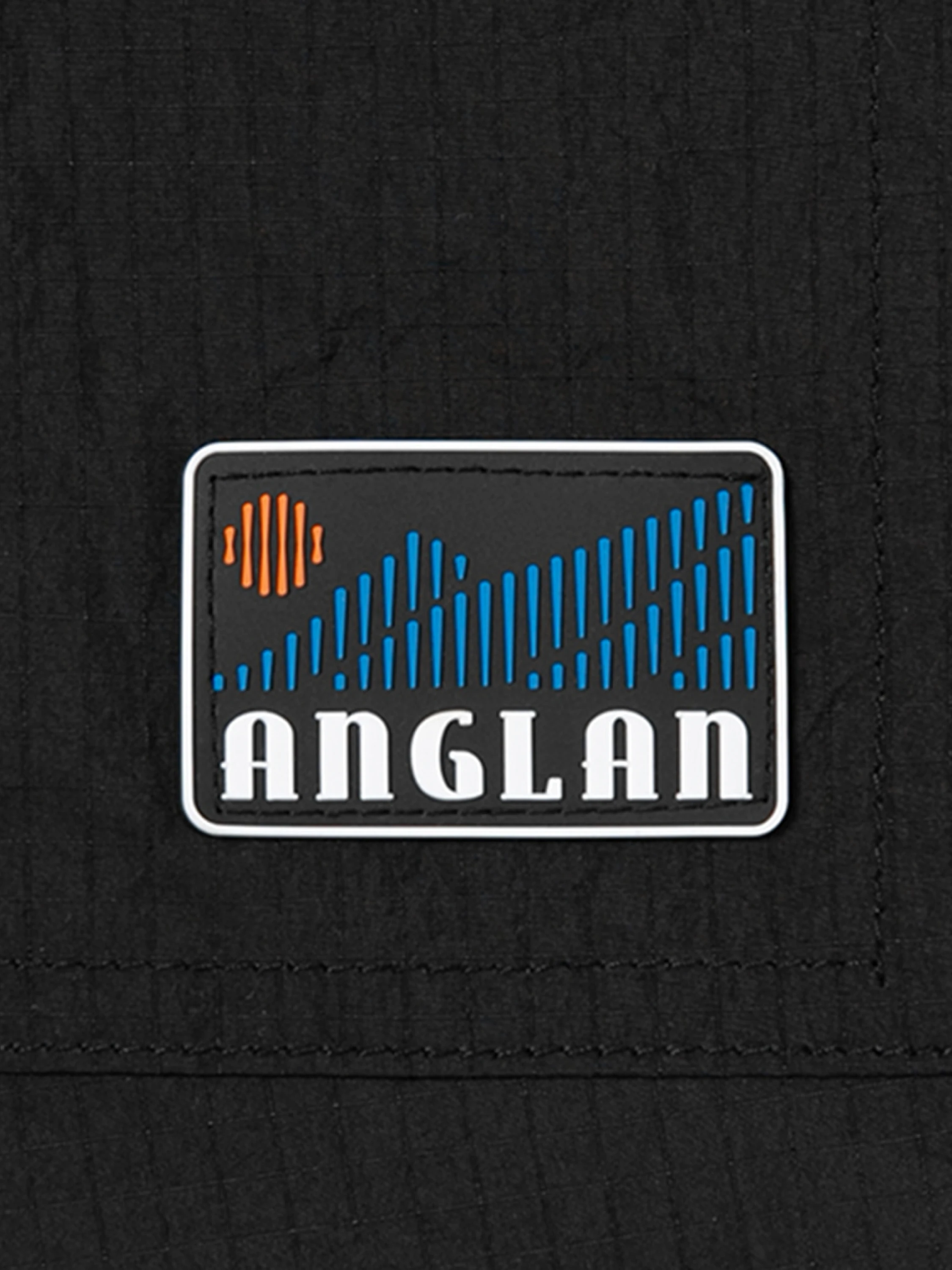 Брюки ANGLAN Rib Nylon Mountain Cargo Pants Black