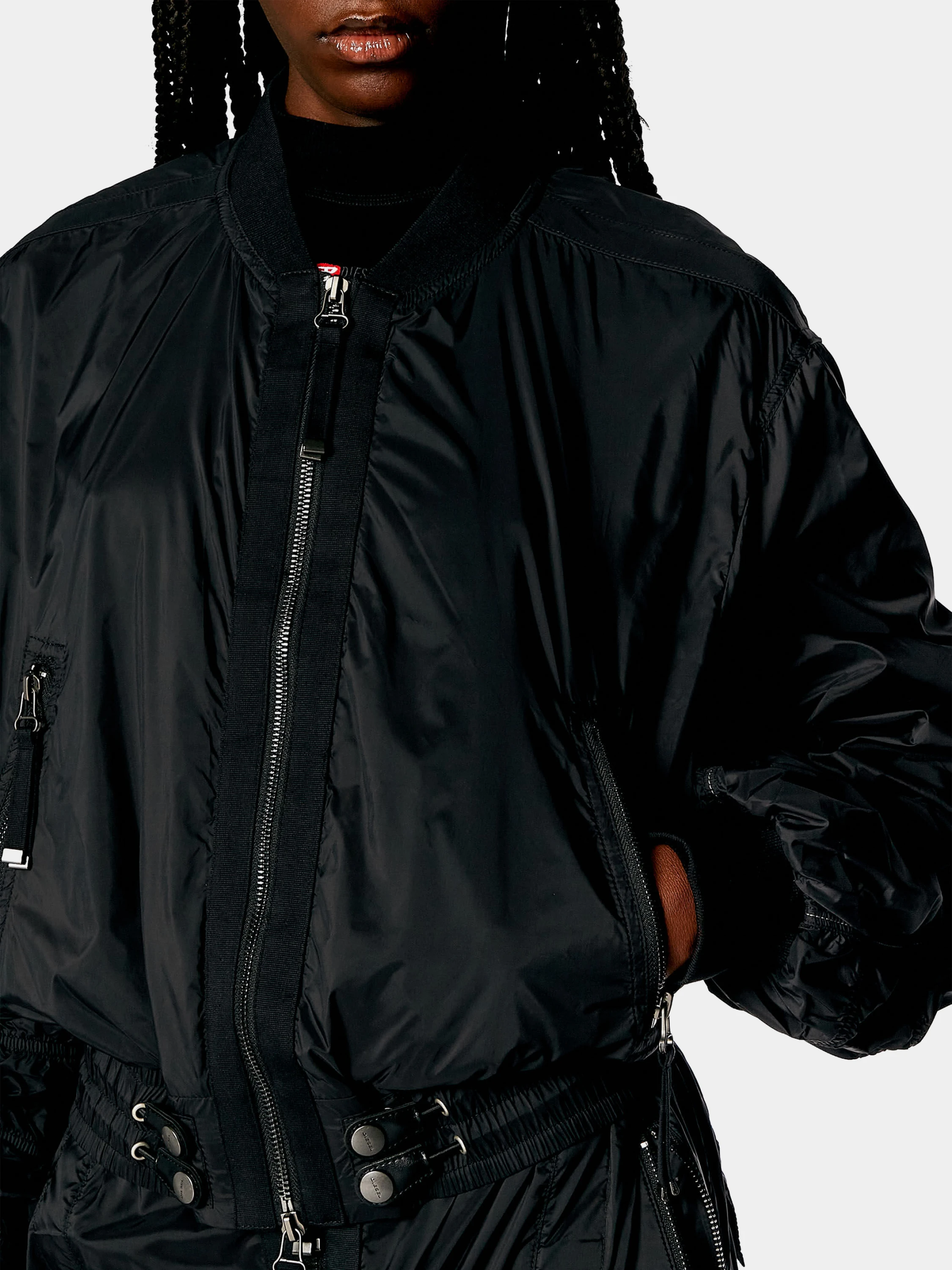 Женский бомбер Diesel G-Noak Giacca Black
