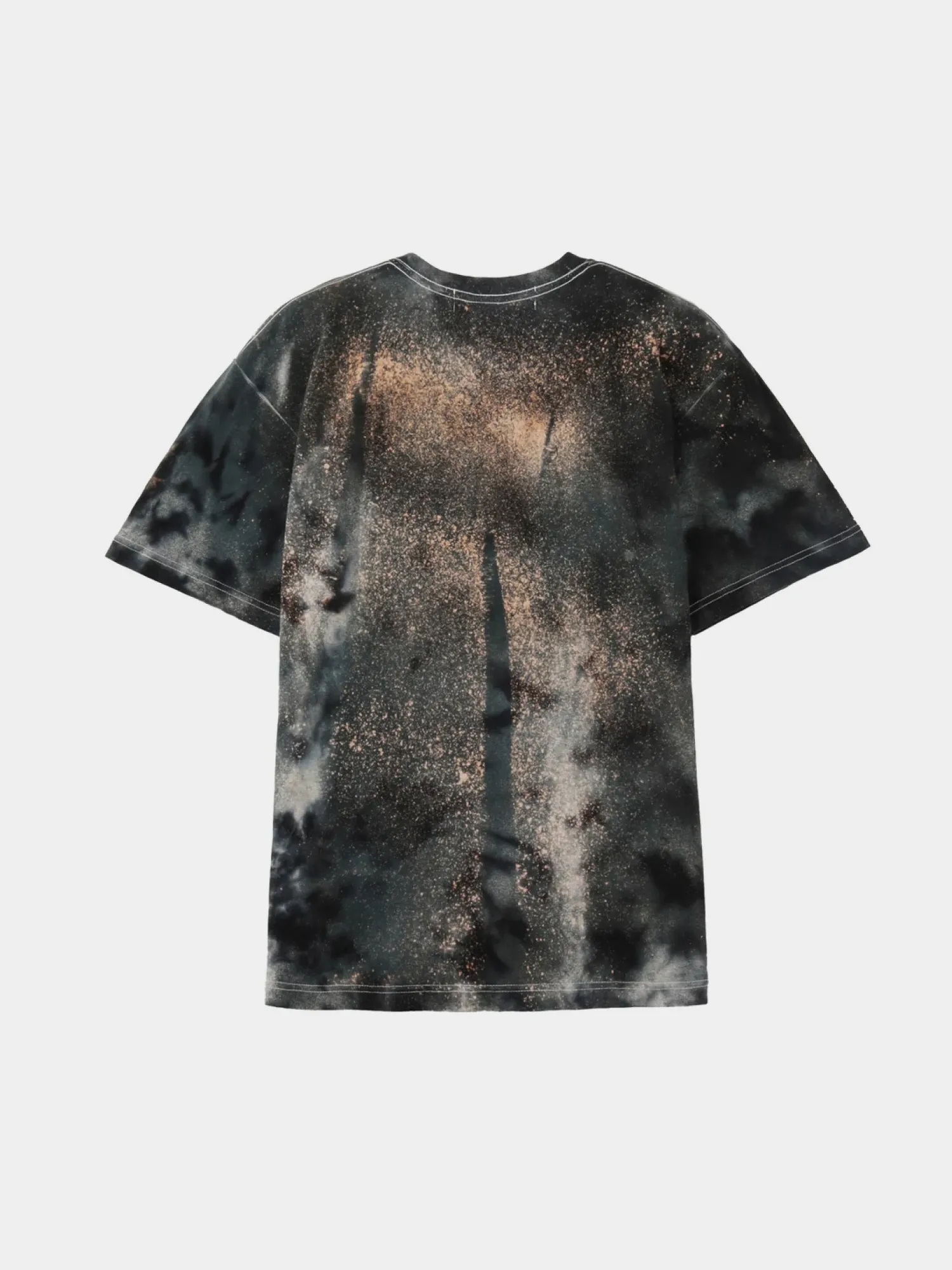 Футболка BAL ORIGINAL Logo Tie Dye Gray/Beige