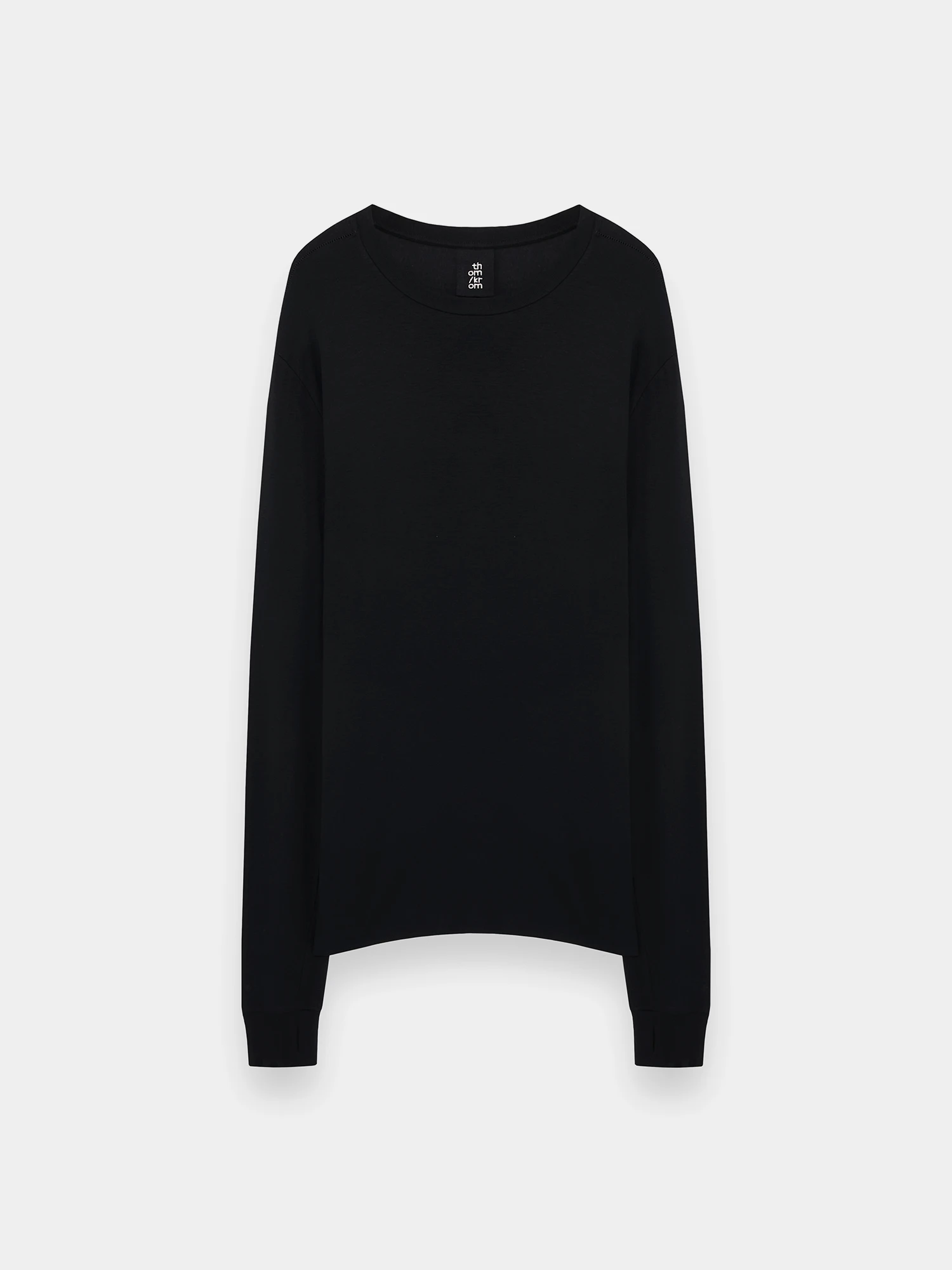 Лонгслив thom/krom M TS 814 Black