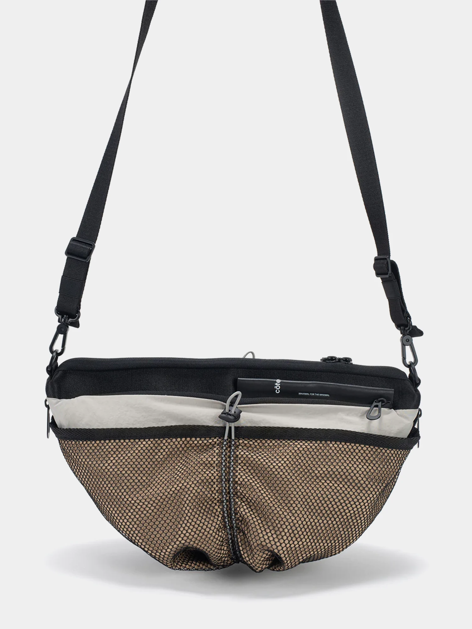 Сумка COTE&CIEL Orne Smooth Light Grey & Sand