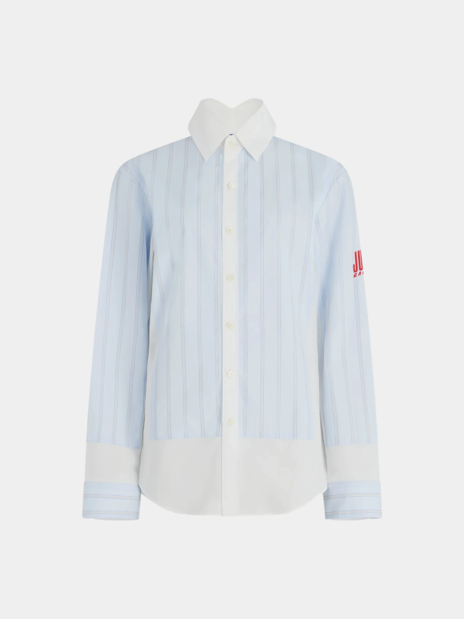 Рубашка Jean Paul Gaultier New Petit Grand Shirt Lightblue/White