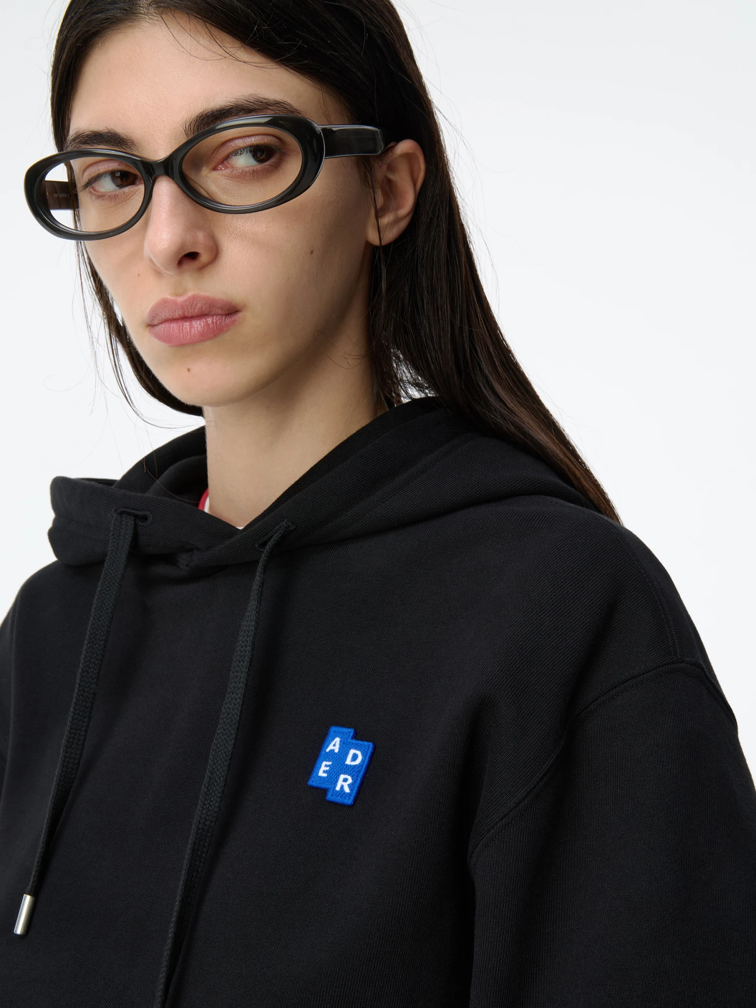 Худи ADERERROR Sig BL Tag Hoodie 01 Black