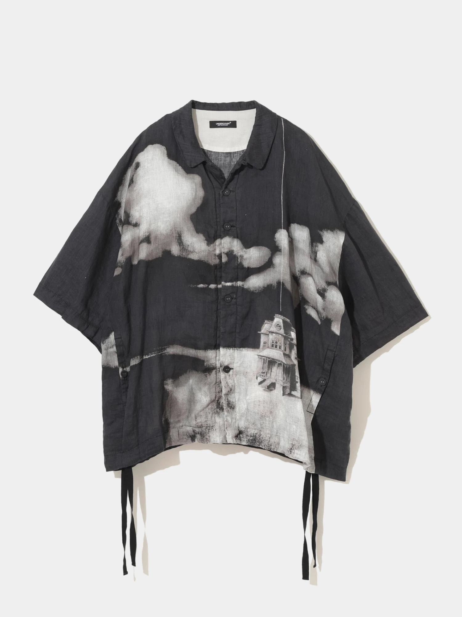 Рубашка UNDERCOVER Printed Shirt Black Base