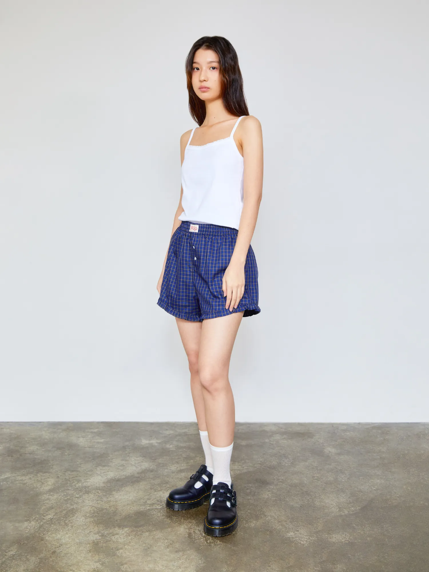 Женские шорты LMC WM Frill Trunk Pants Blue