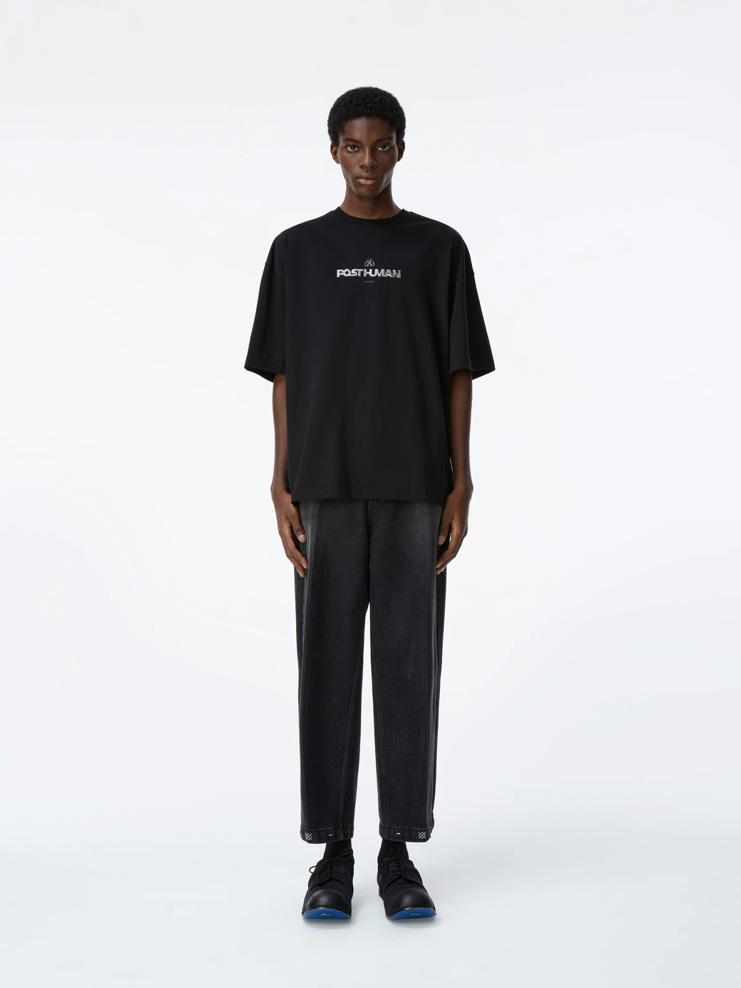 Футболка ADERERROR Post Human Product. 48 Black