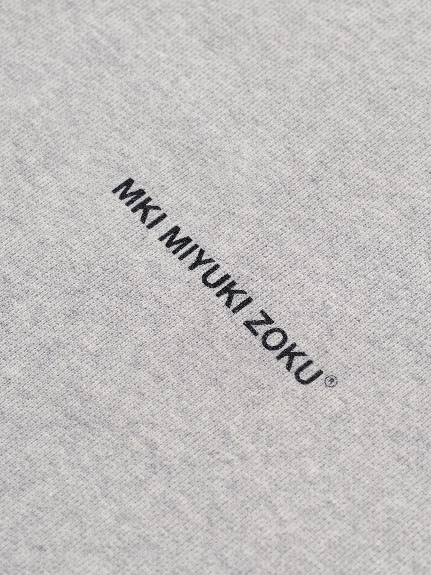 Зип-худи MKI MIYUKI ZOKU Uniform Zip Hoody Grey