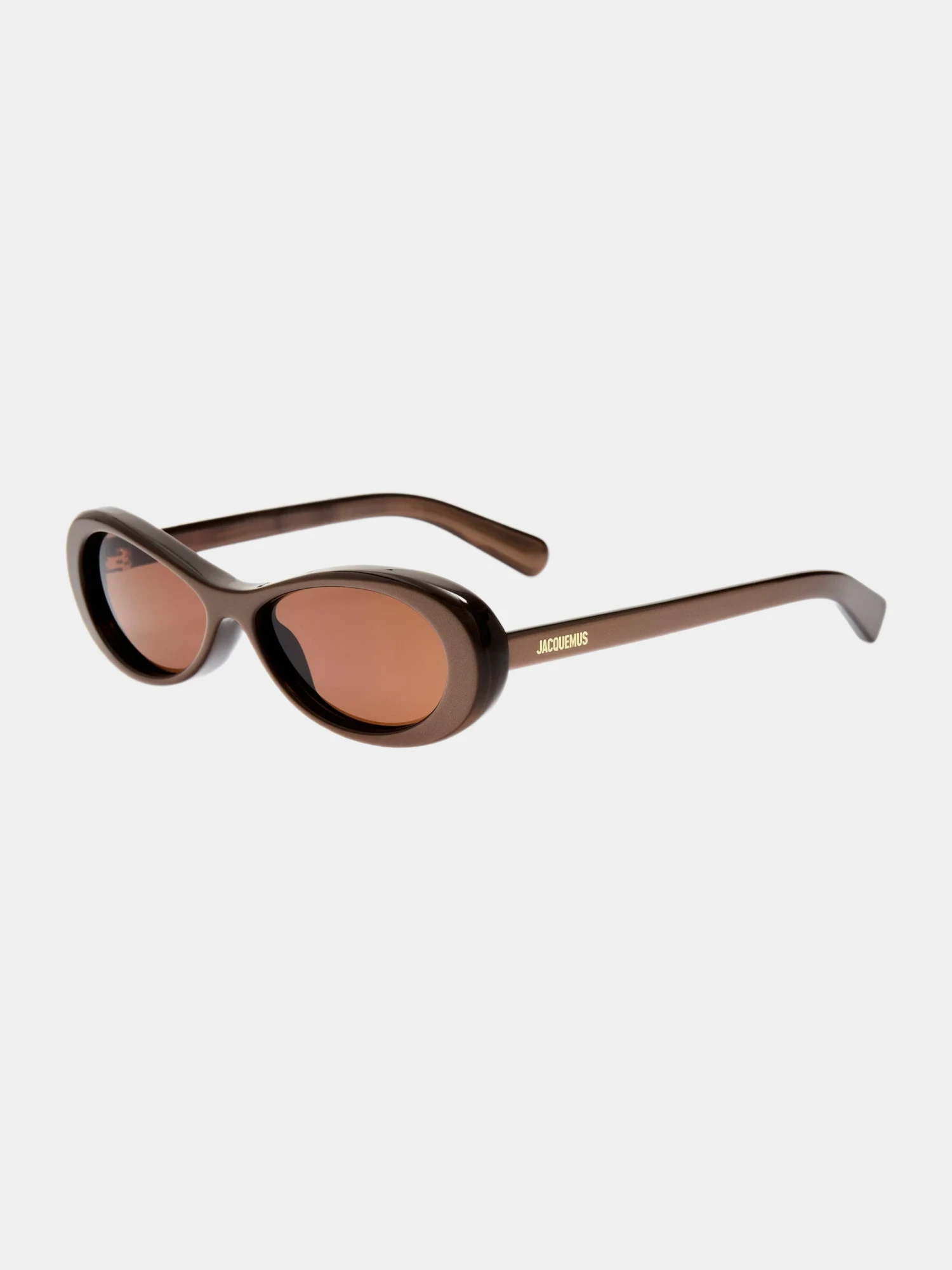 Очки JACQUEMUS Nuvola Metallic Brown