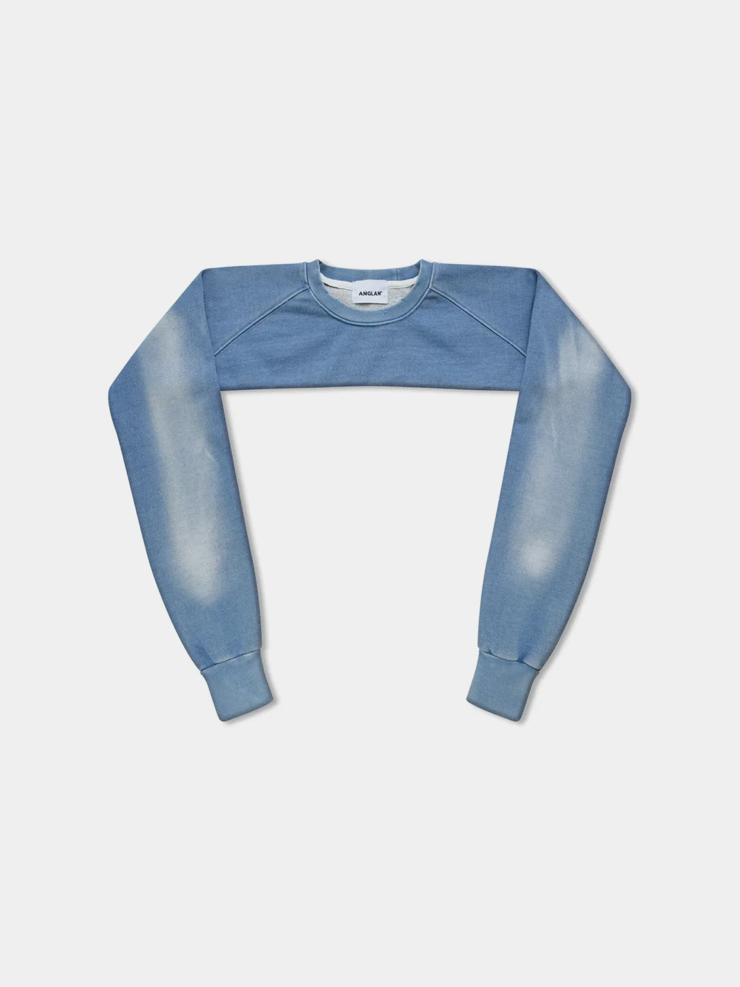 Шарф ANGLAN Denim Washed Sleeve Muffler Denim