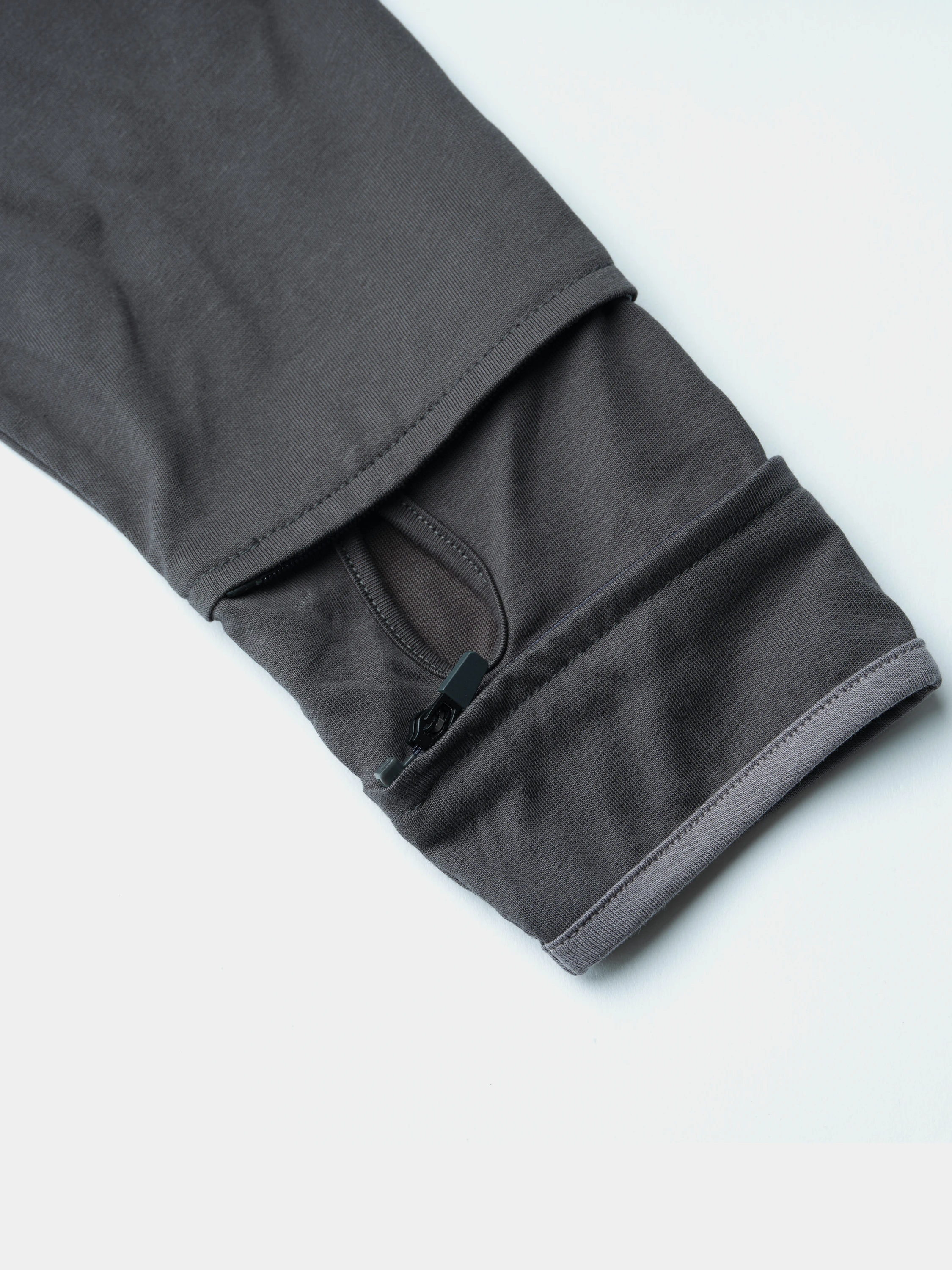Лонгслив SAN SAN GEAR Piping Block Long Sleeves Dark Grey