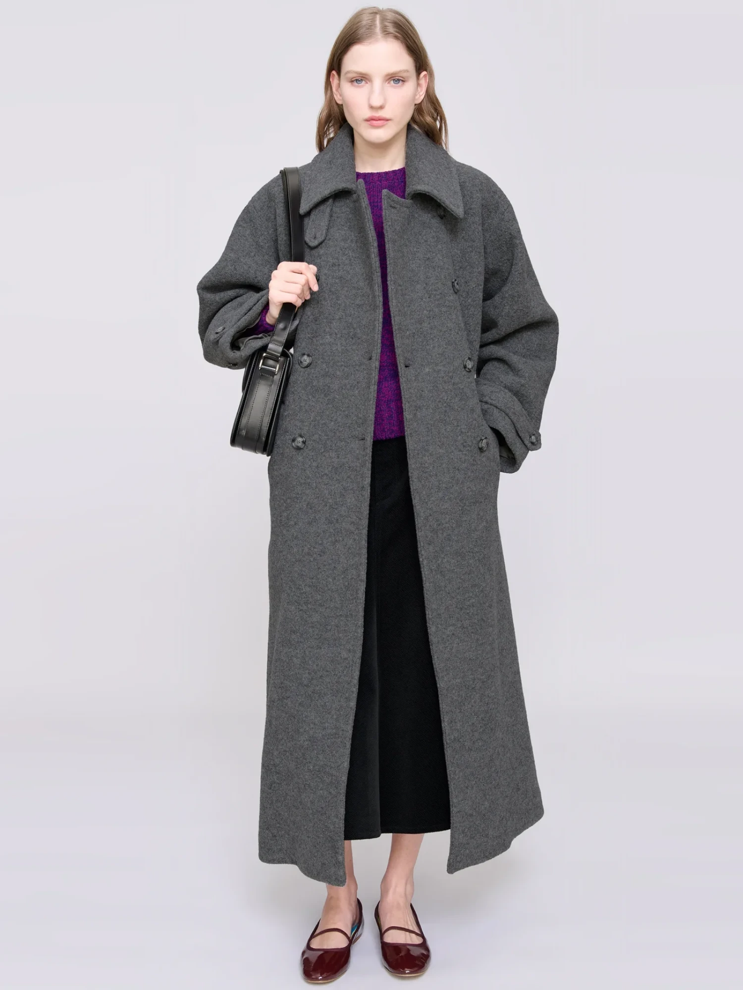 Женское пальто A.P.C. Lea Coat Gray
