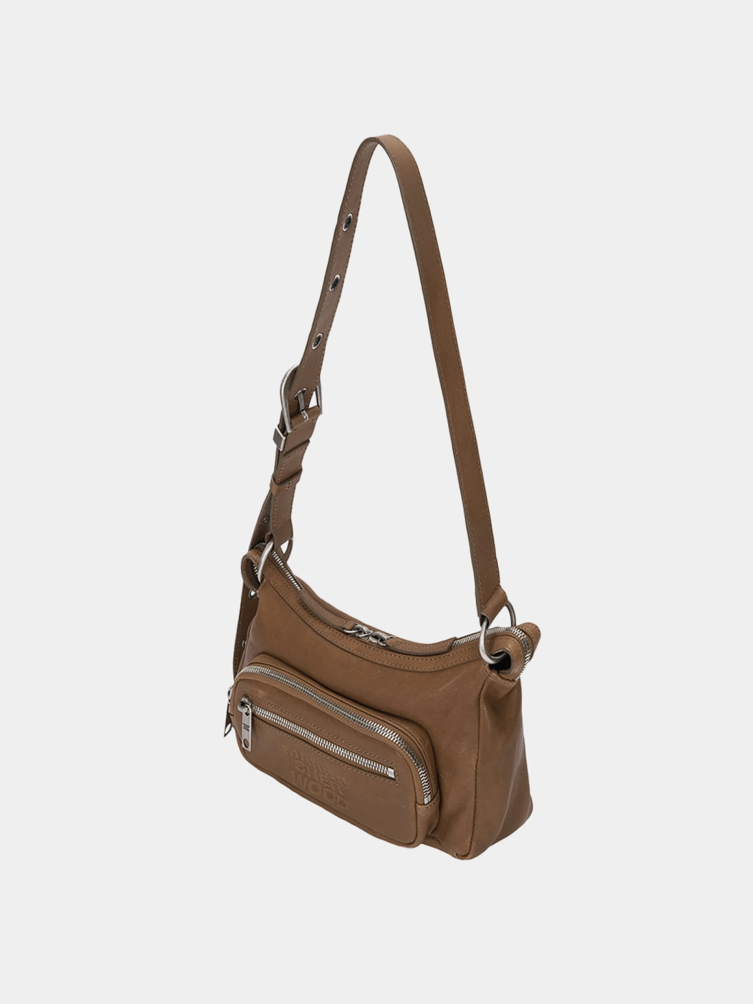 Женская сумка MARGESHERWOOD Outpocket Hobo Mini Vintage Camel