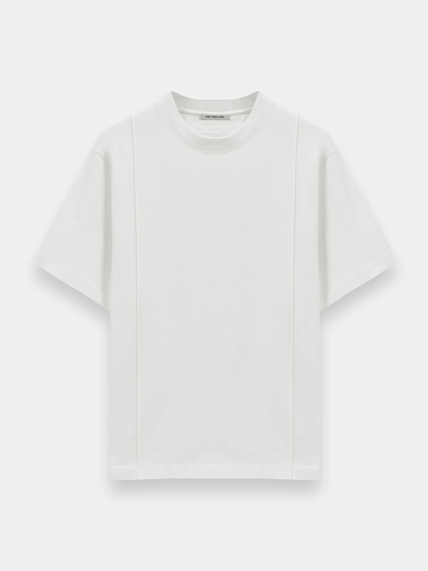 Женская футболка Peter Do Creased Oversized Tee White