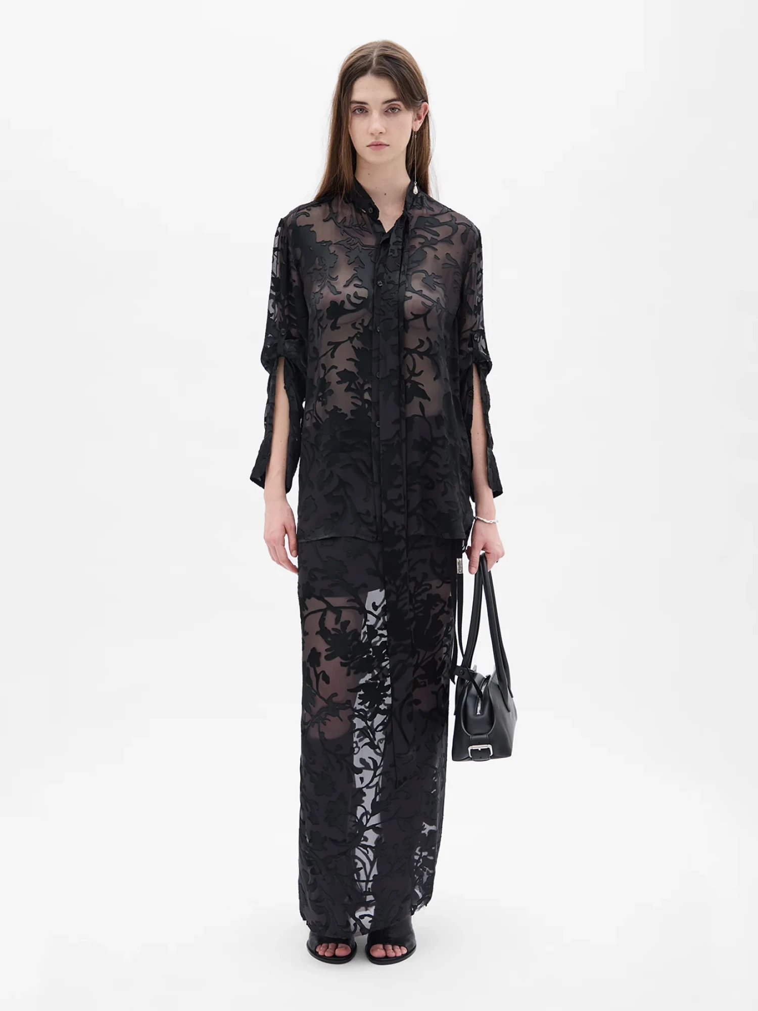 Женская рубашка Ann Demeulemeester Dien Black