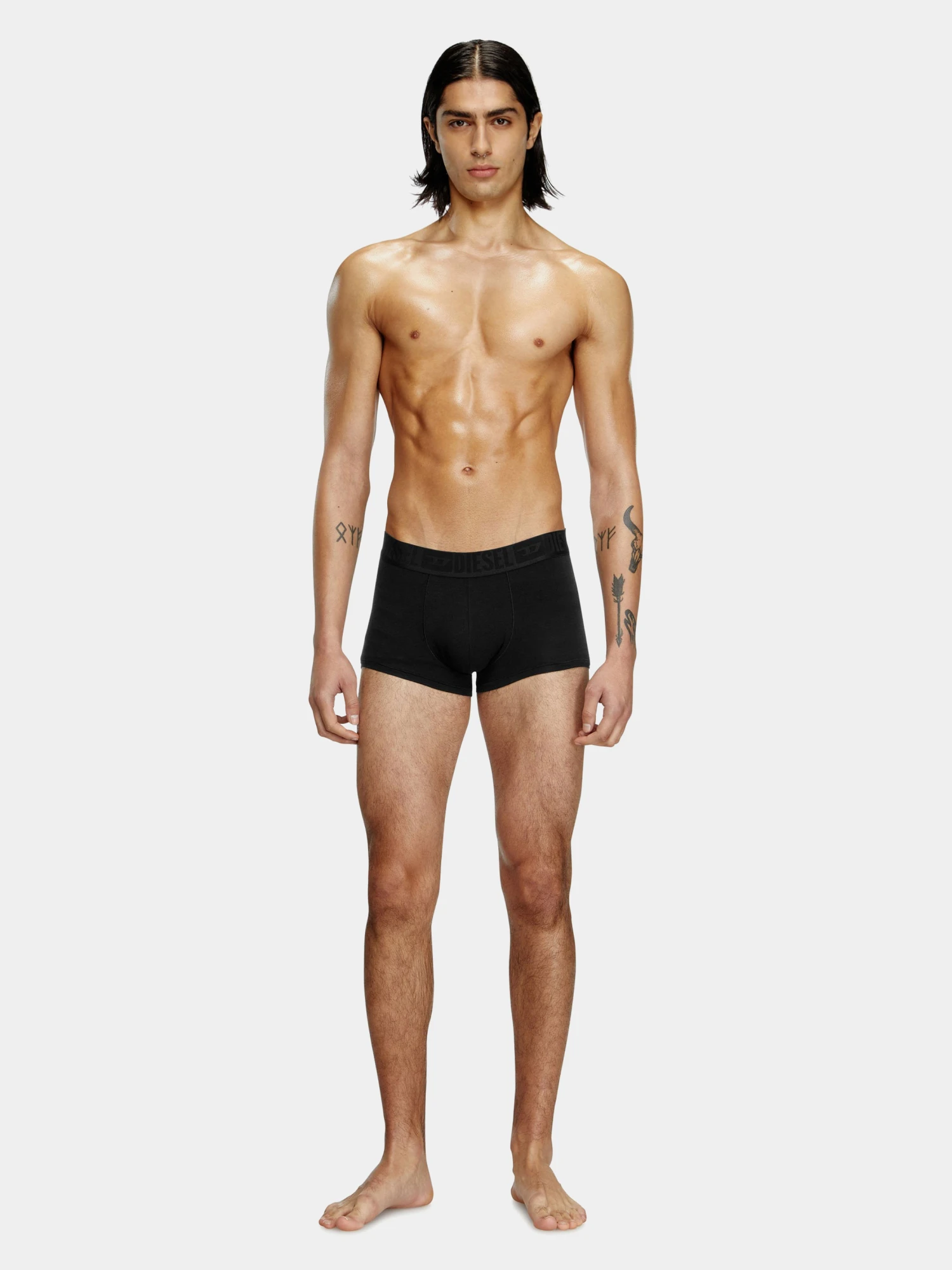 Трусы Diesel 3Pack Benjamin-D-Mono Boxers Black