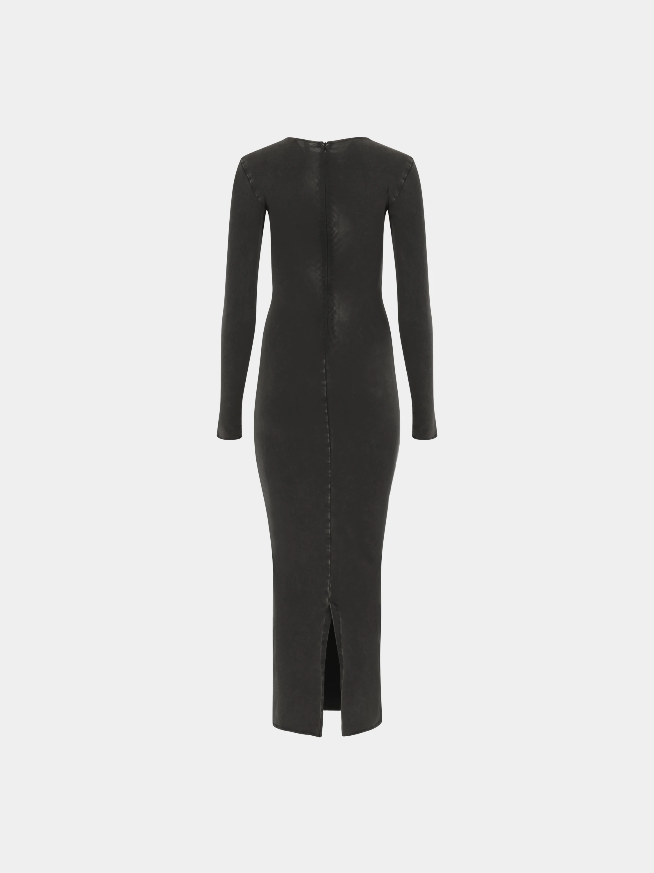 Женское платье entire studios LS Maxi Cotton Washed Black