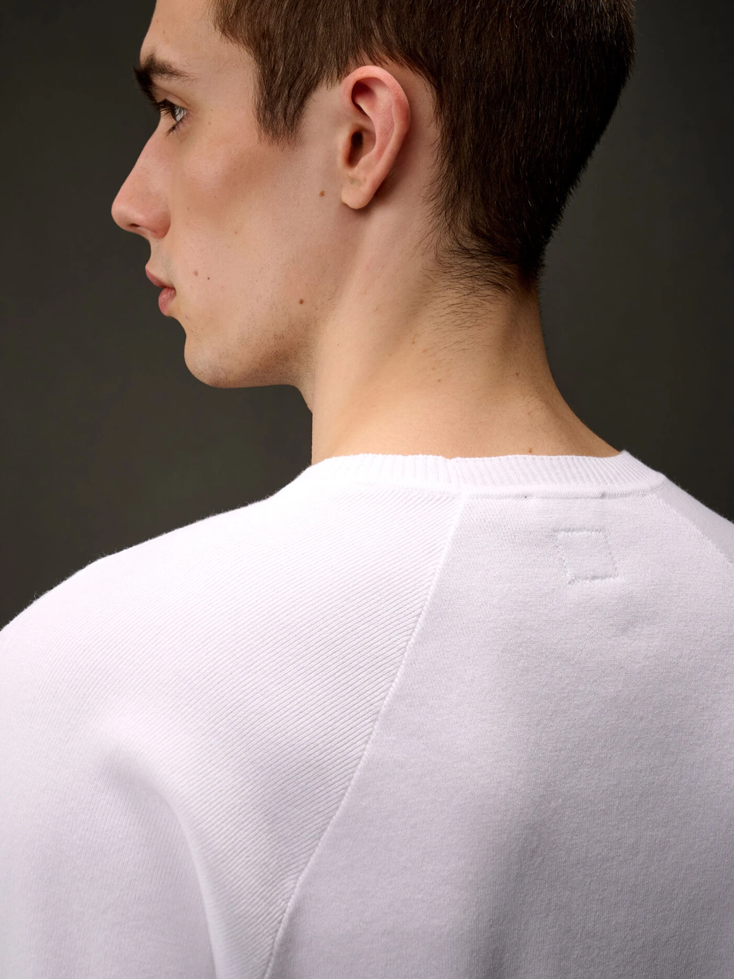 Джемпер C.P. Company The Metropolis Series Cotton Stretch White