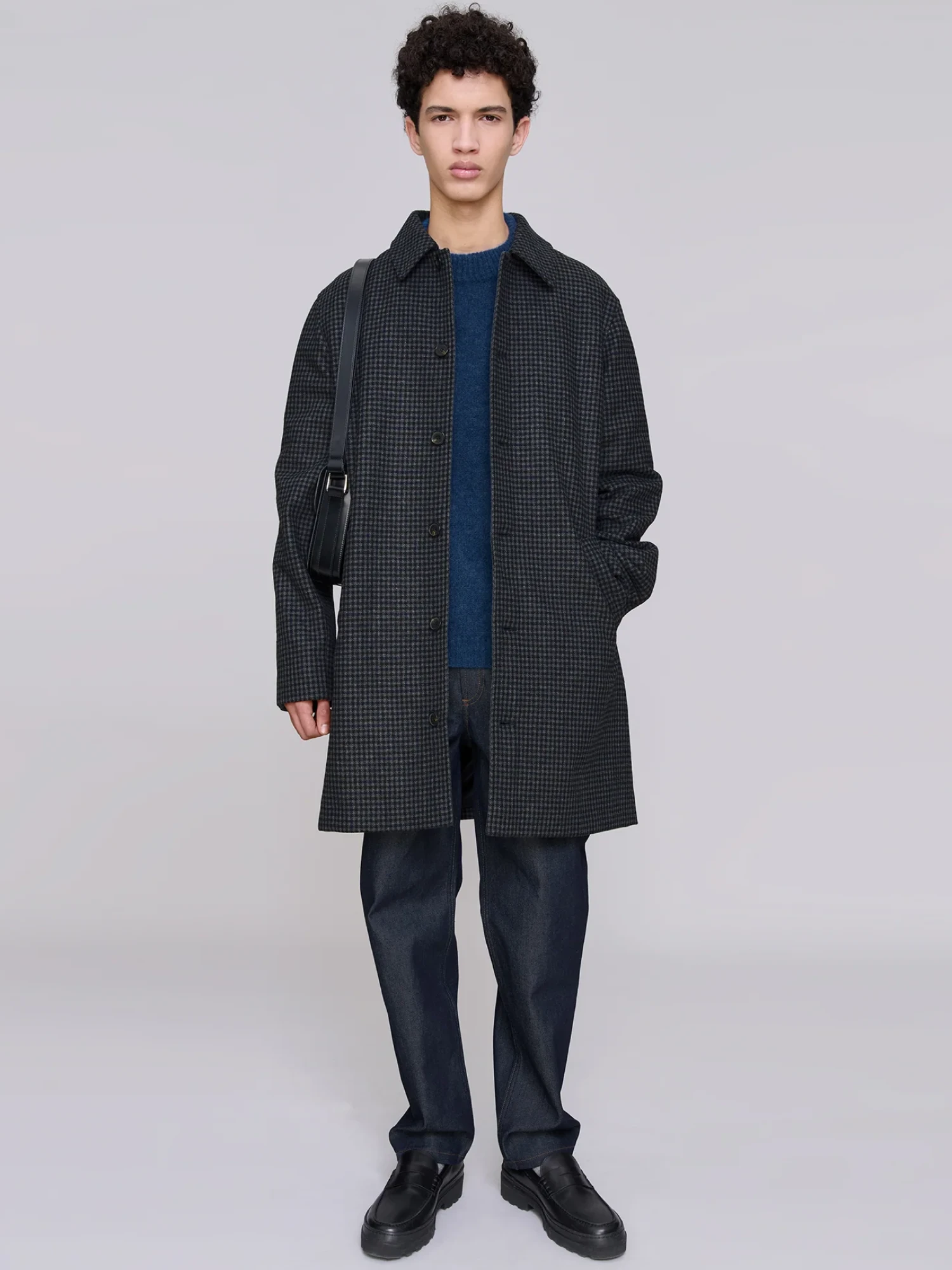 Пальто A.P.C. Paul Mac Anthracite