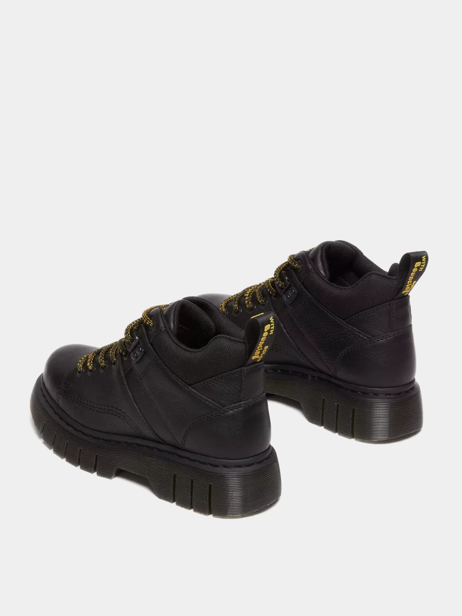 Ботинки Dr. Martens Woodard Grizzly Leather Low Casual Black