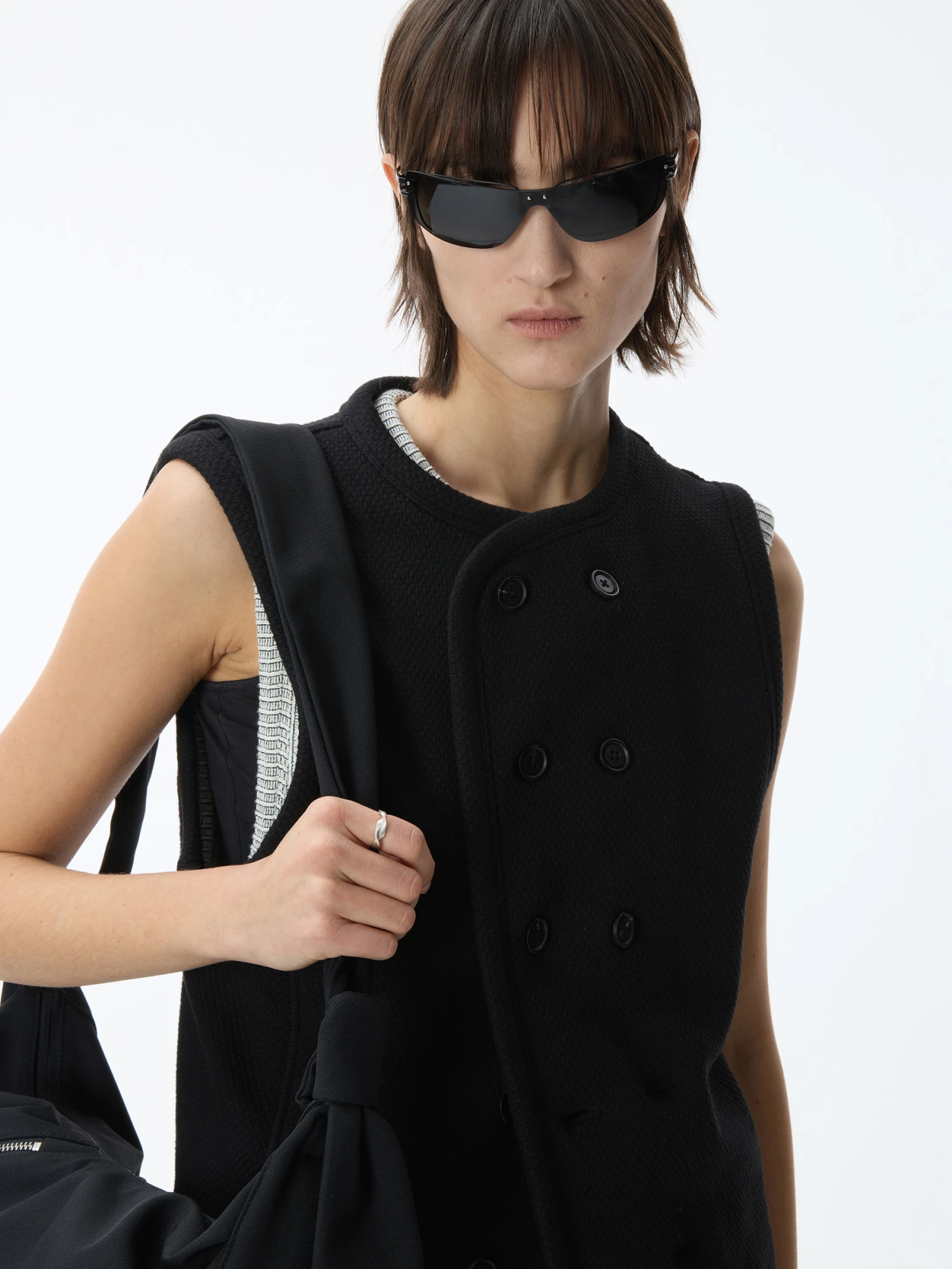 Жилет ADERERROR Product. 17 Black