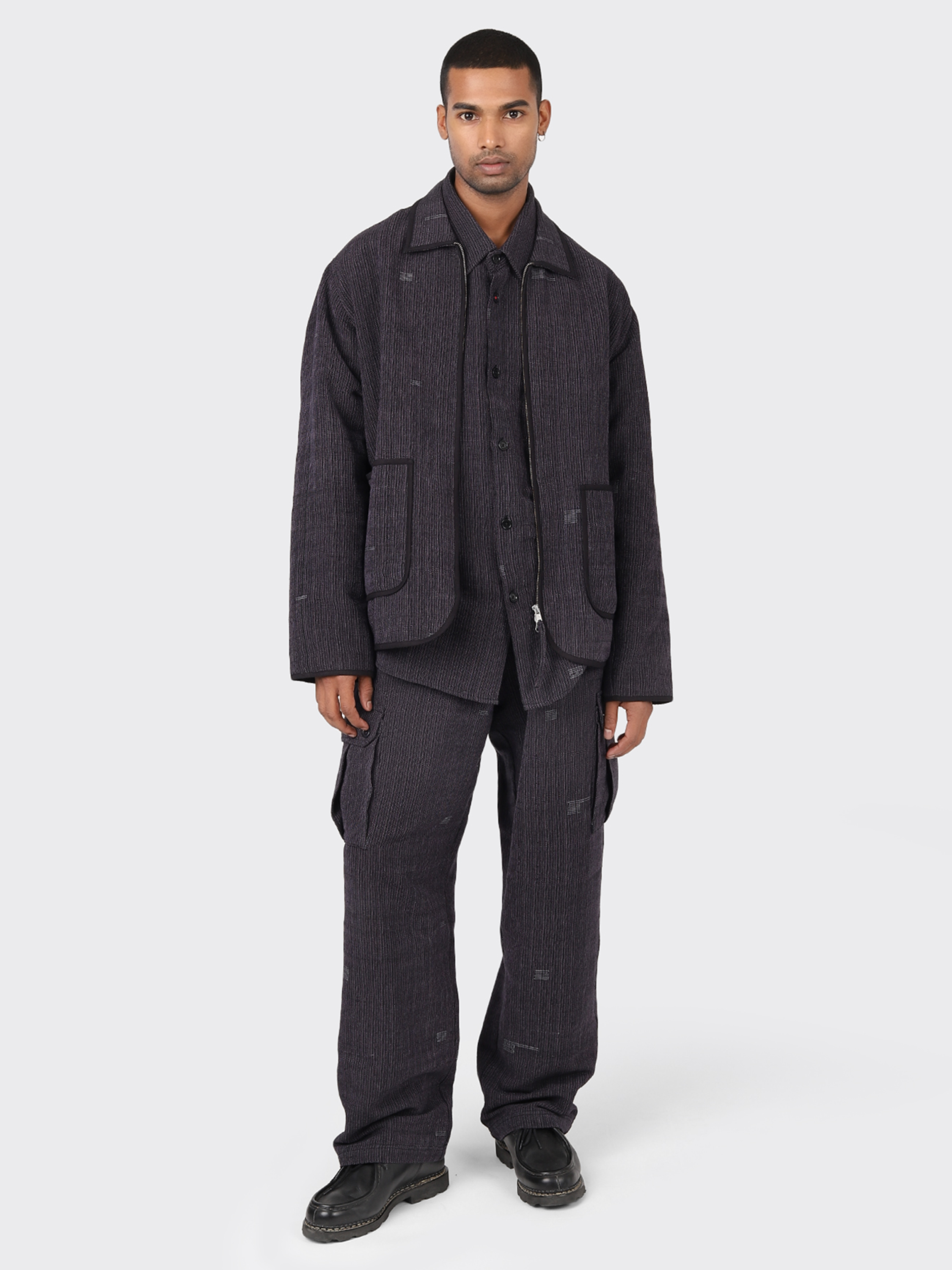 Стеганая куртка Kardo Amardeep EW03 Midnight Plum