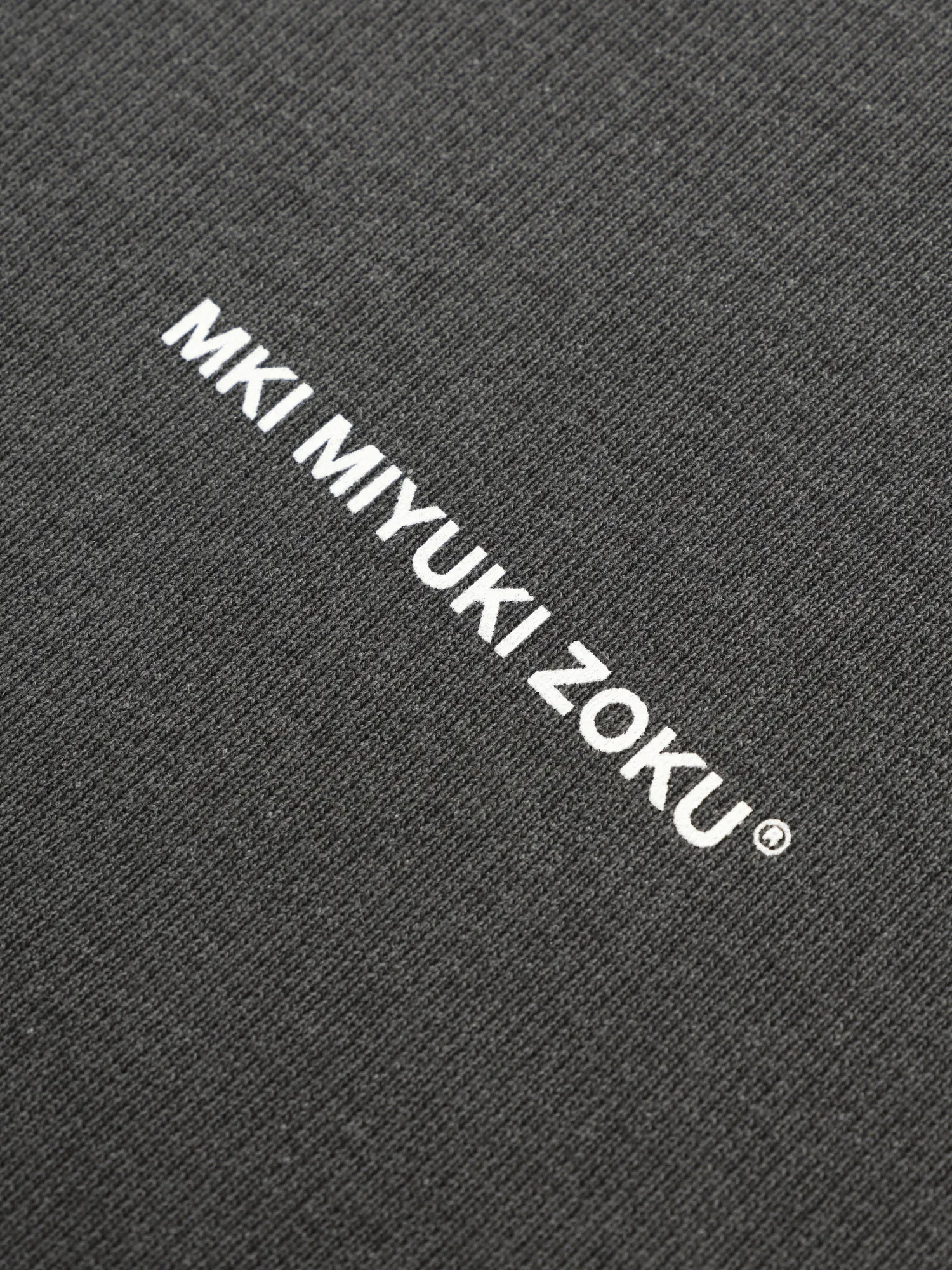 Свитшот MKI MIYUKI ZOKU Uniform Crewneck Pigment Black