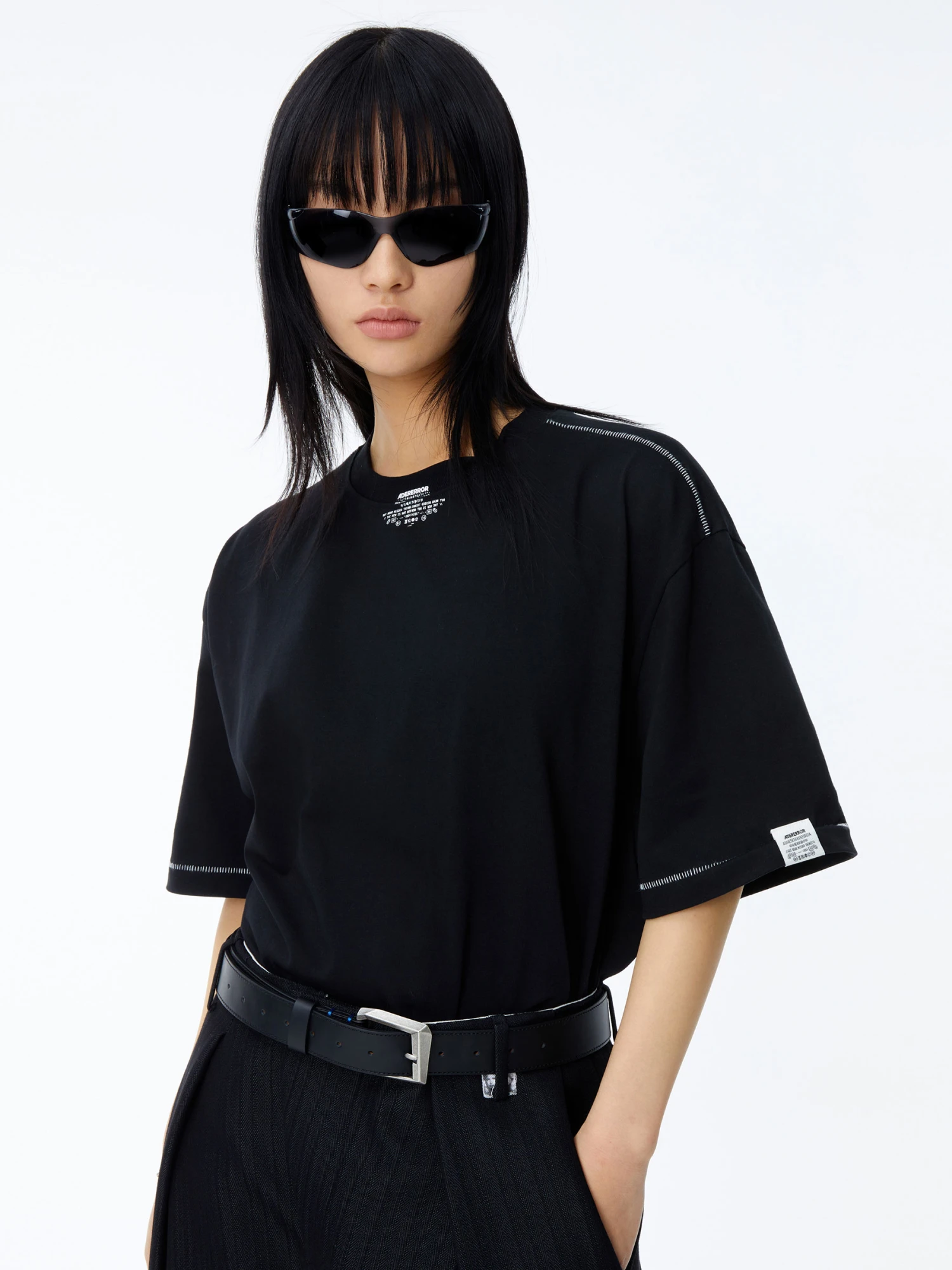 Ремень ADERERROR Dresto Buckle Black