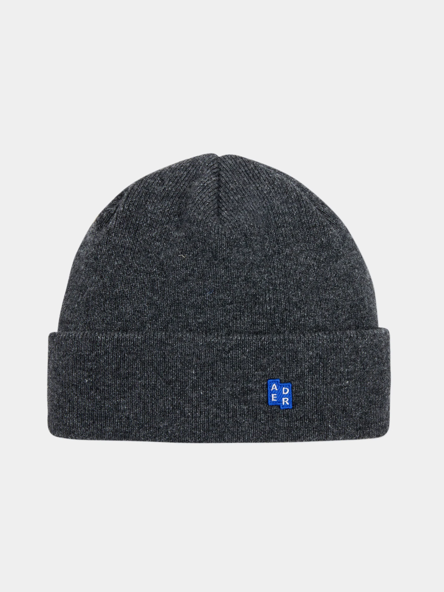 Шапка ADERERROR Sig BL Tag Beanie 02 Charcoal