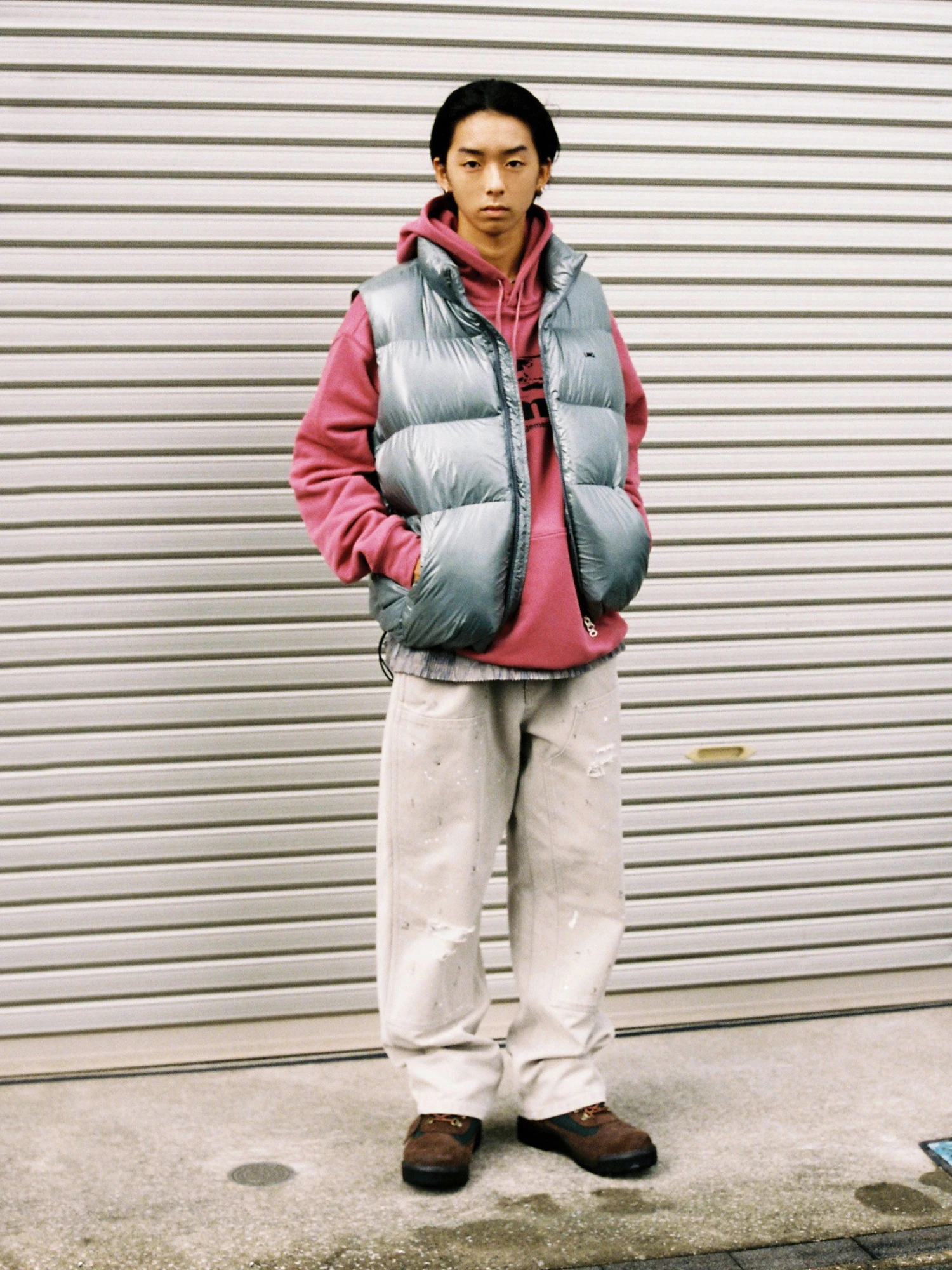 Жилет LMC OG Glossy Puffer Duck Down Vest Grey