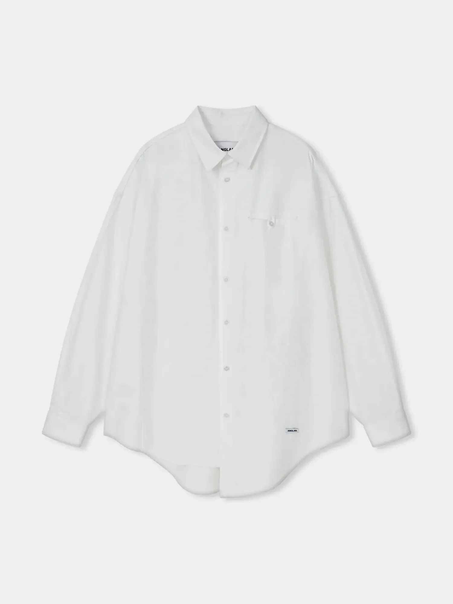 Рубашка ANGLAN Unbalance Patch Big White