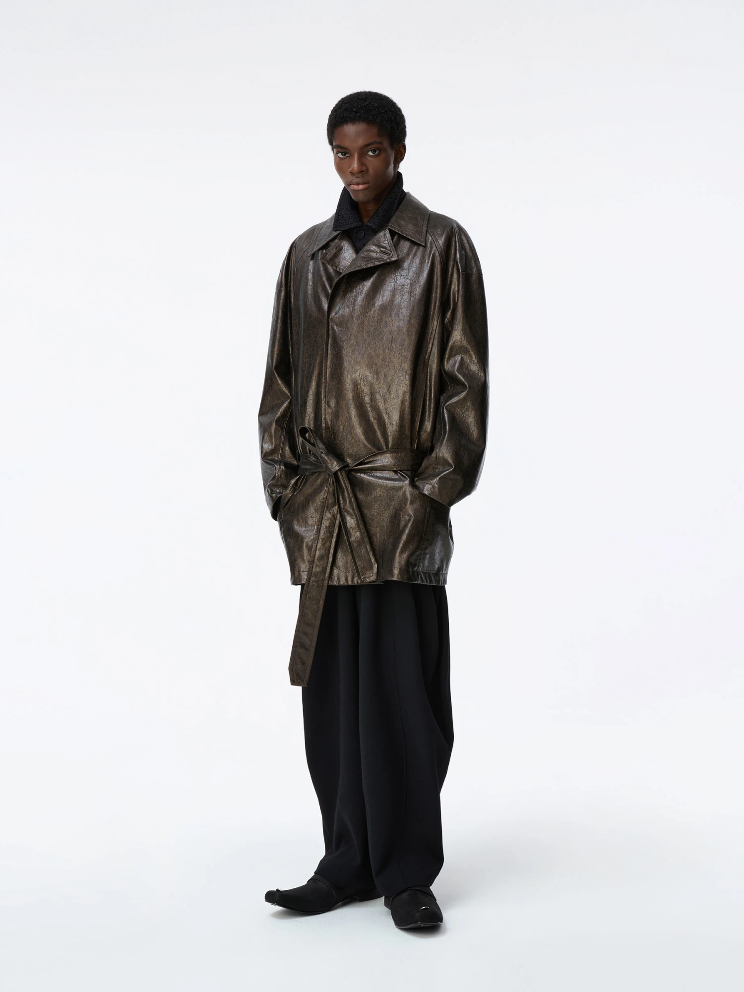 Плащ ADERERROR Jacket Product. 21 Brown