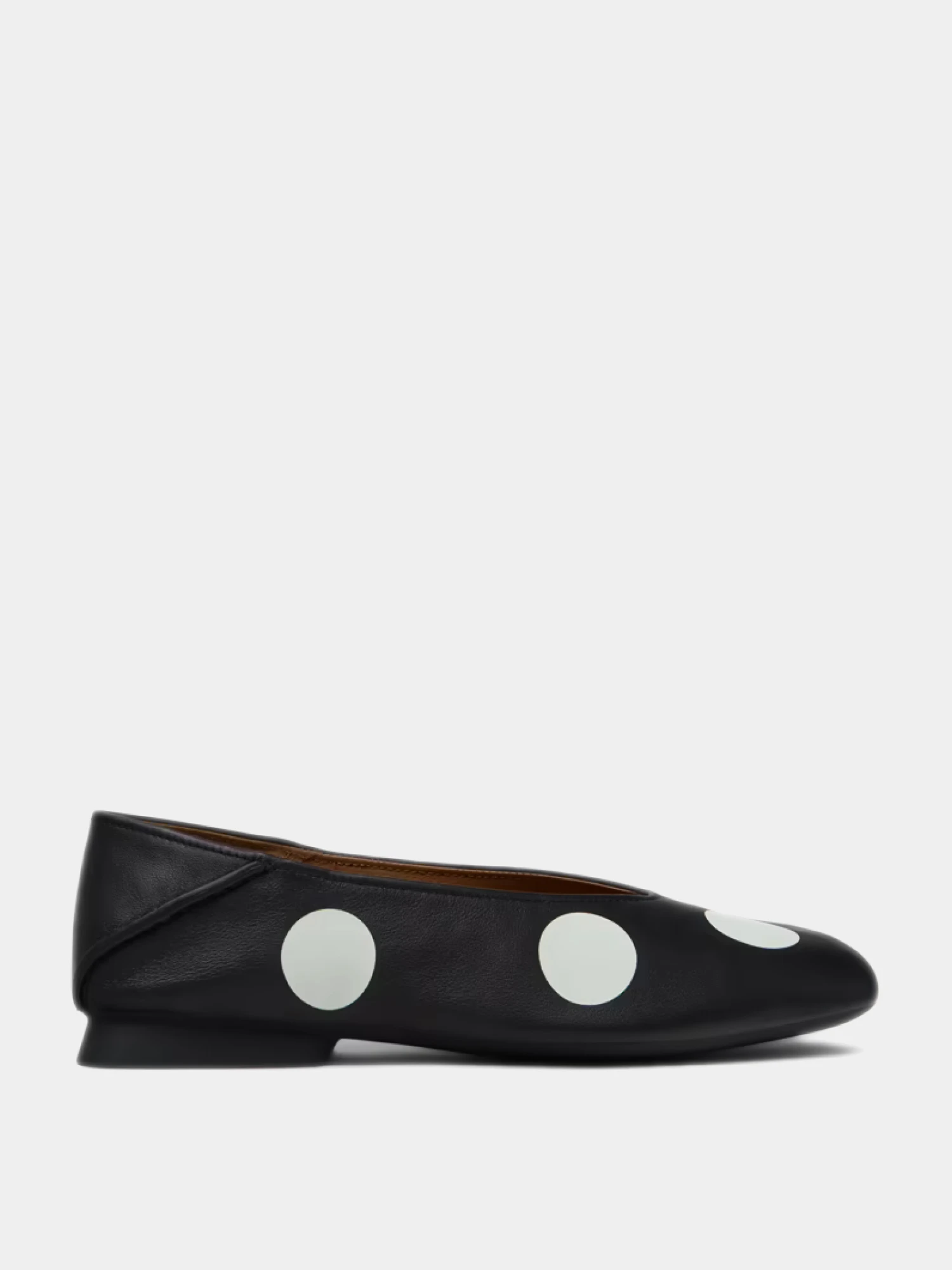 Женские балетки Camper Twins Polka Dot Black