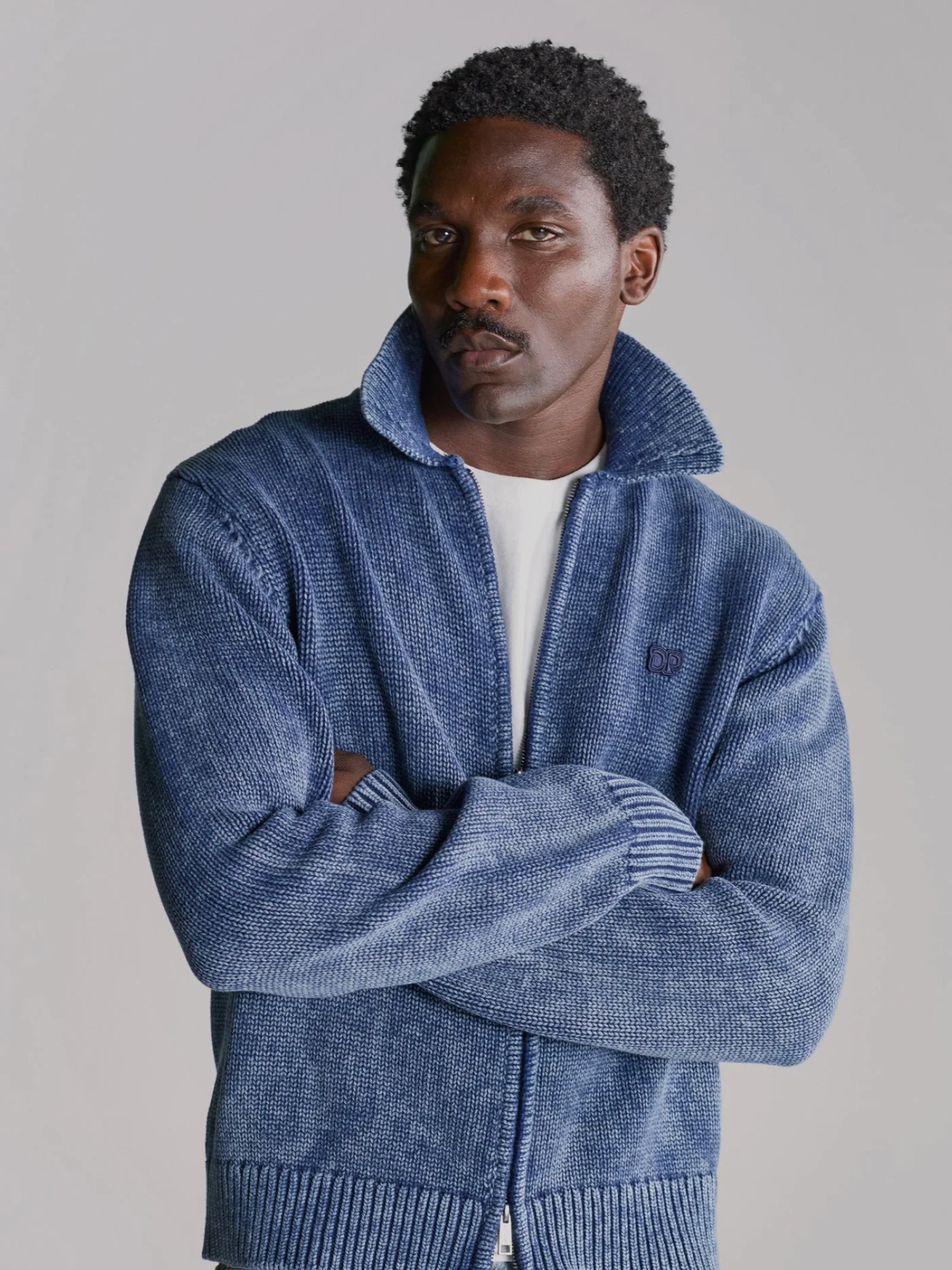 Кардиган Daily Paper Knit Indigo