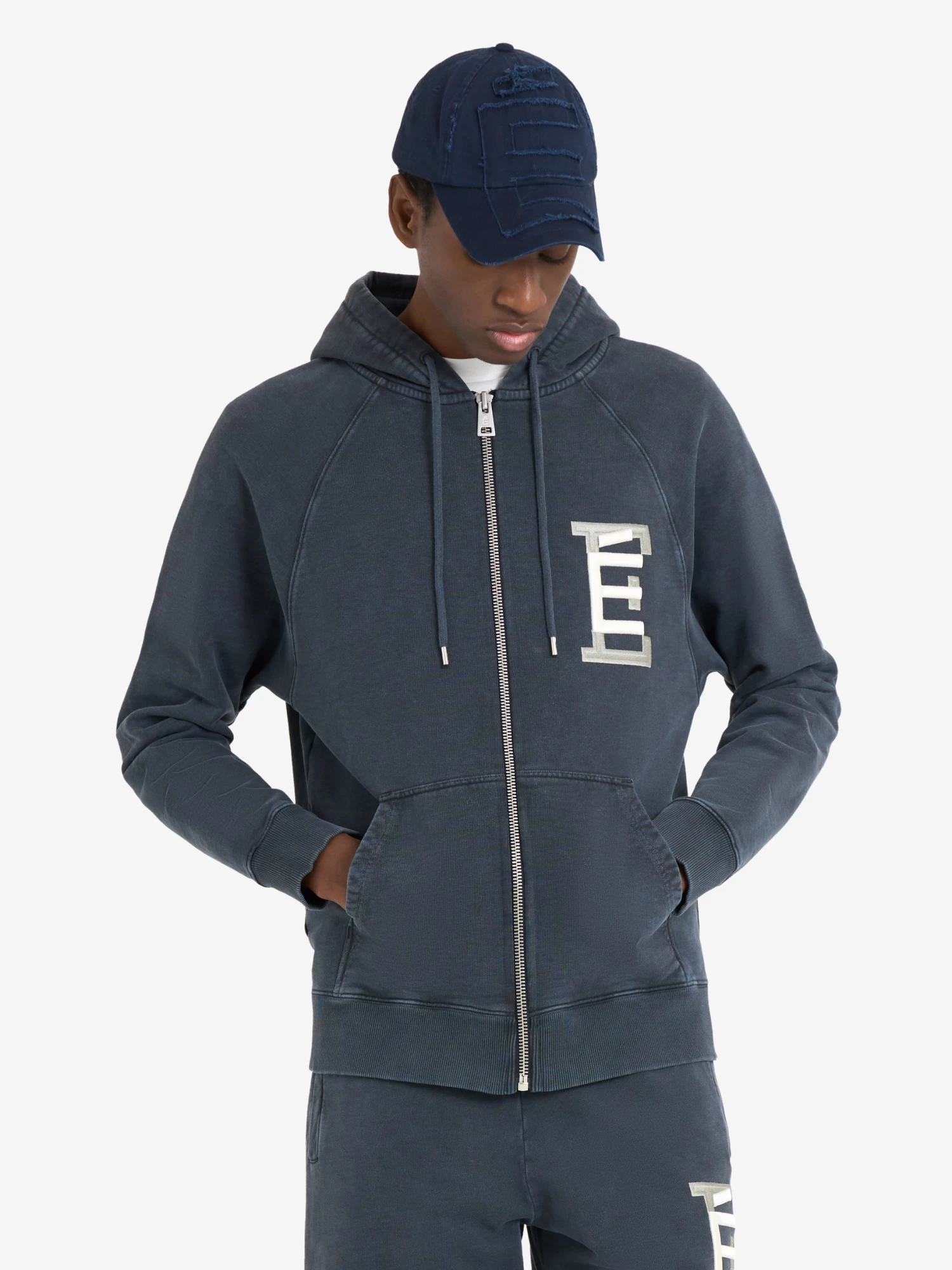 Зип-худи Études Zip Hoody University Navy