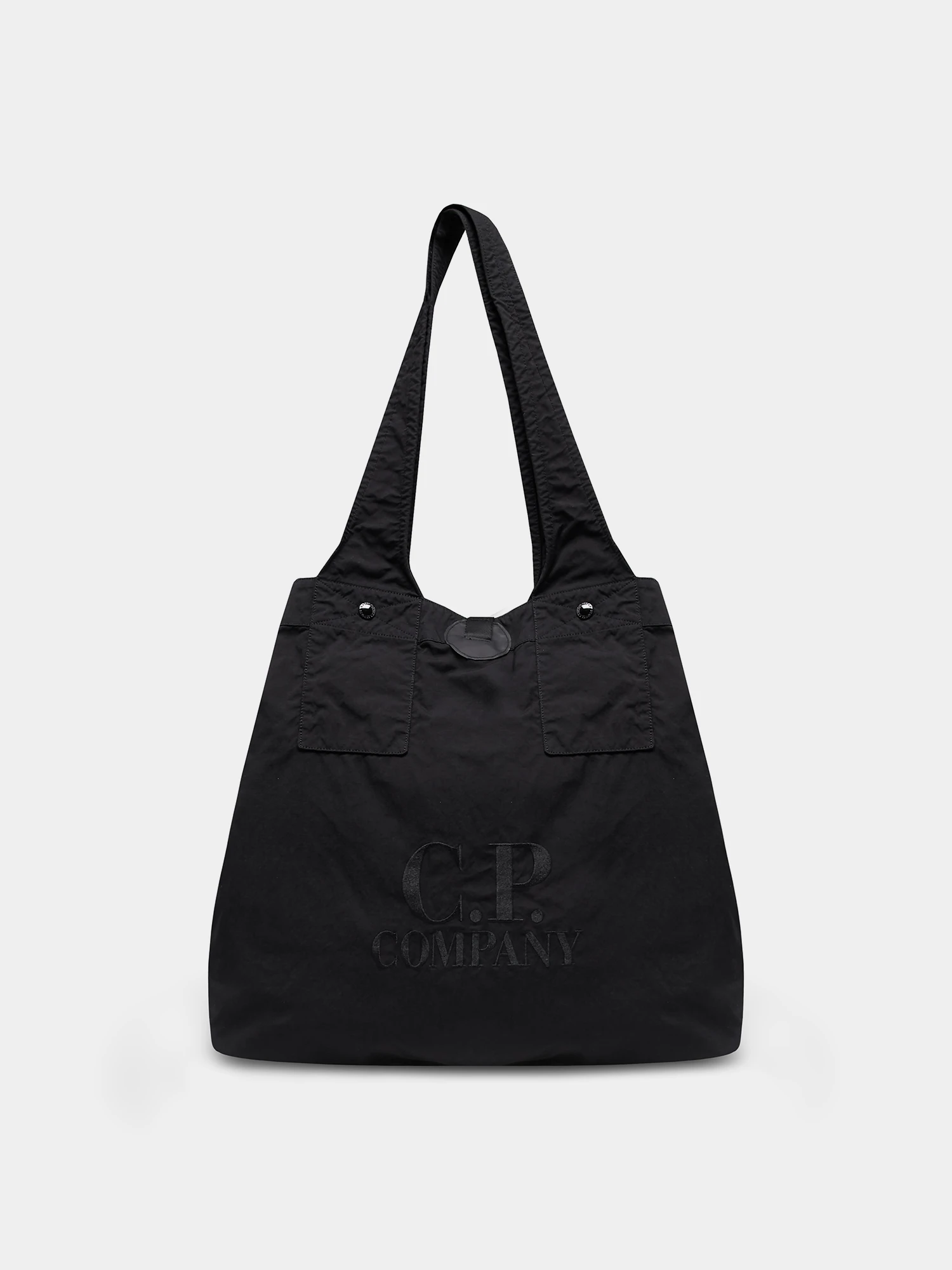 Тоут C.P. Company Twill Left Hand Logo Black