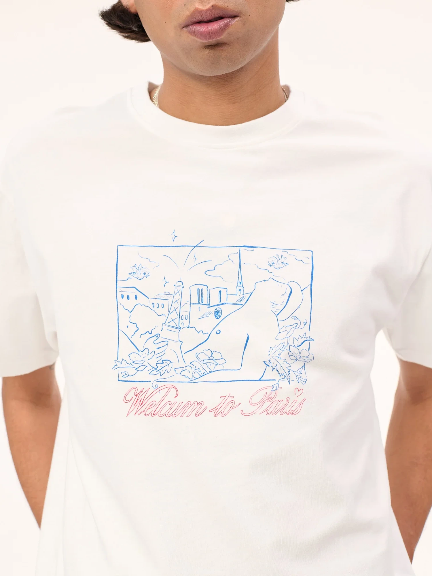 Футболка Carne Bollente The Big Bienvenue White
