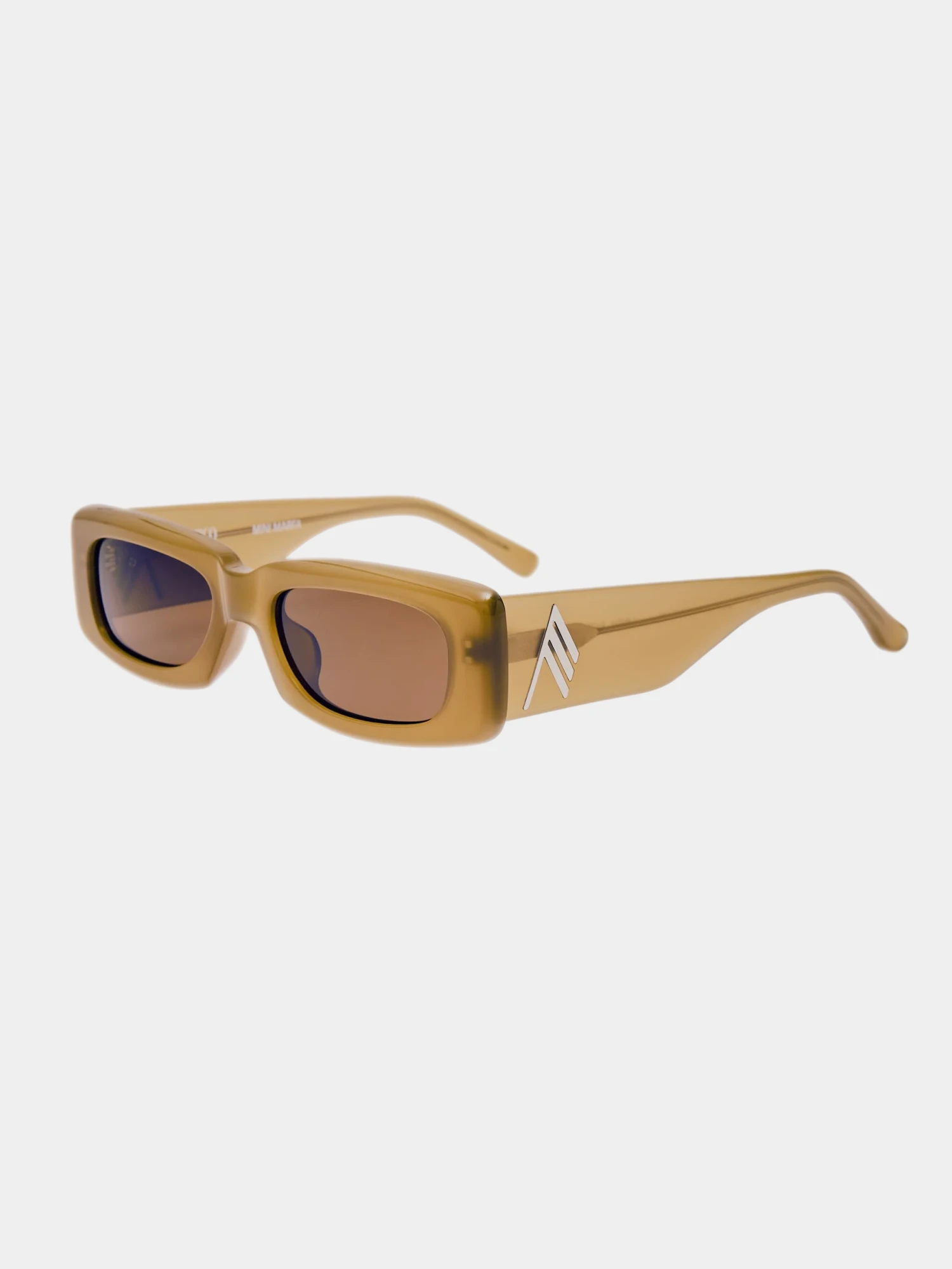 Очки THE ATTICO x Linda Farrow Mini Marfa Mastice