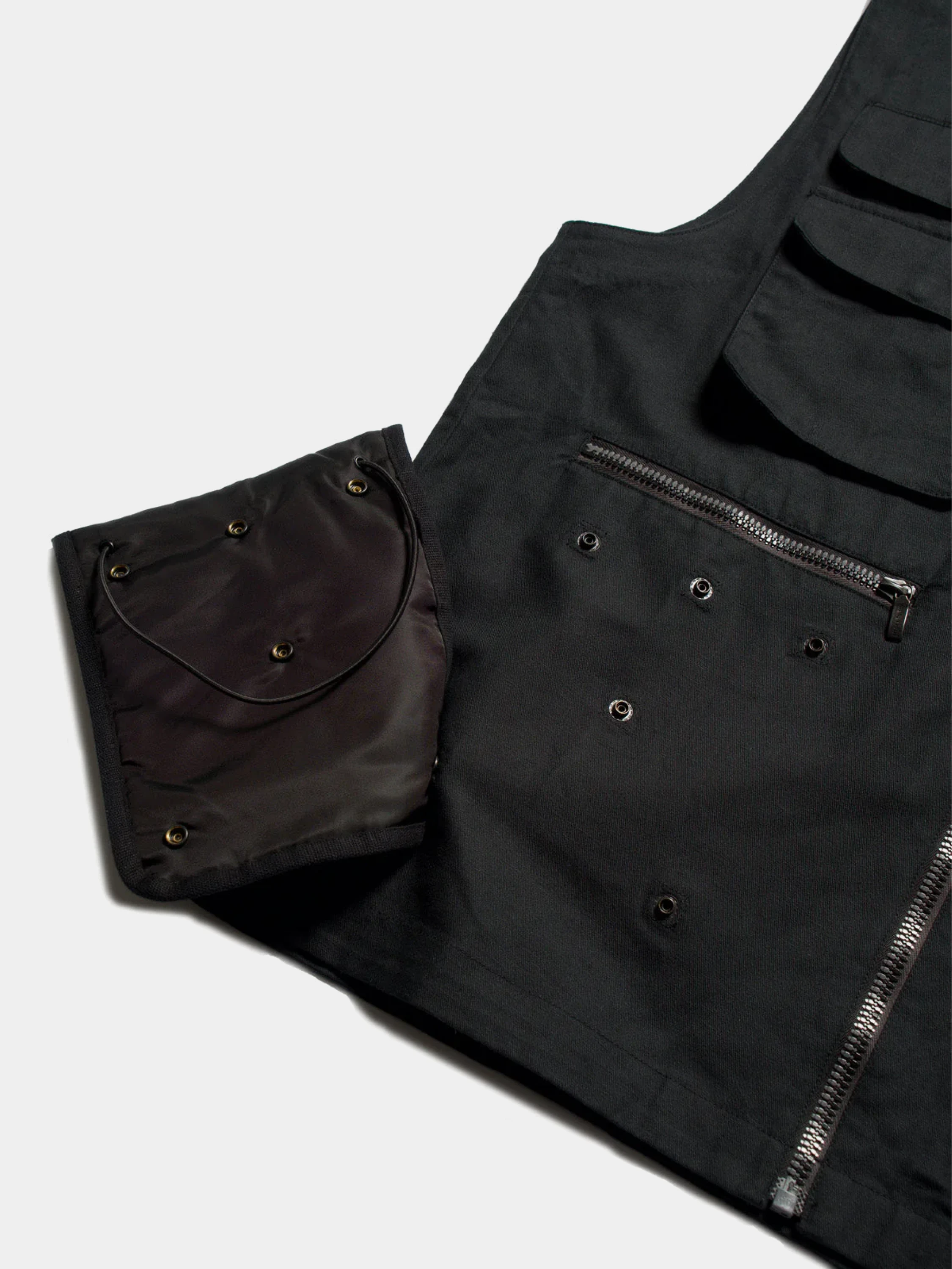 Жилет MAHARISHI 5201 Hemp Utility Vest Black