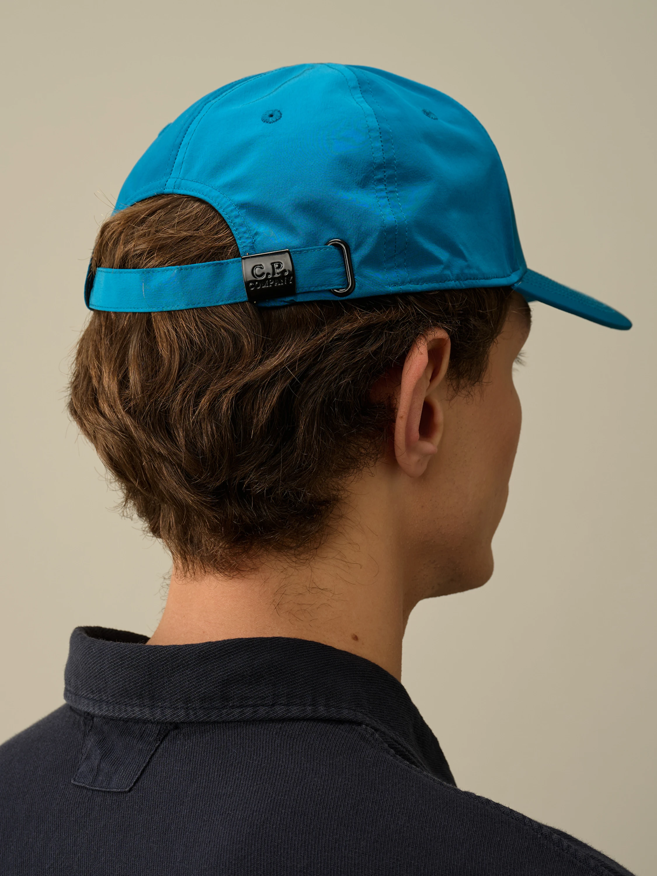 Кепка C.P. Company Chrome-R Logo Cap Ink Blue