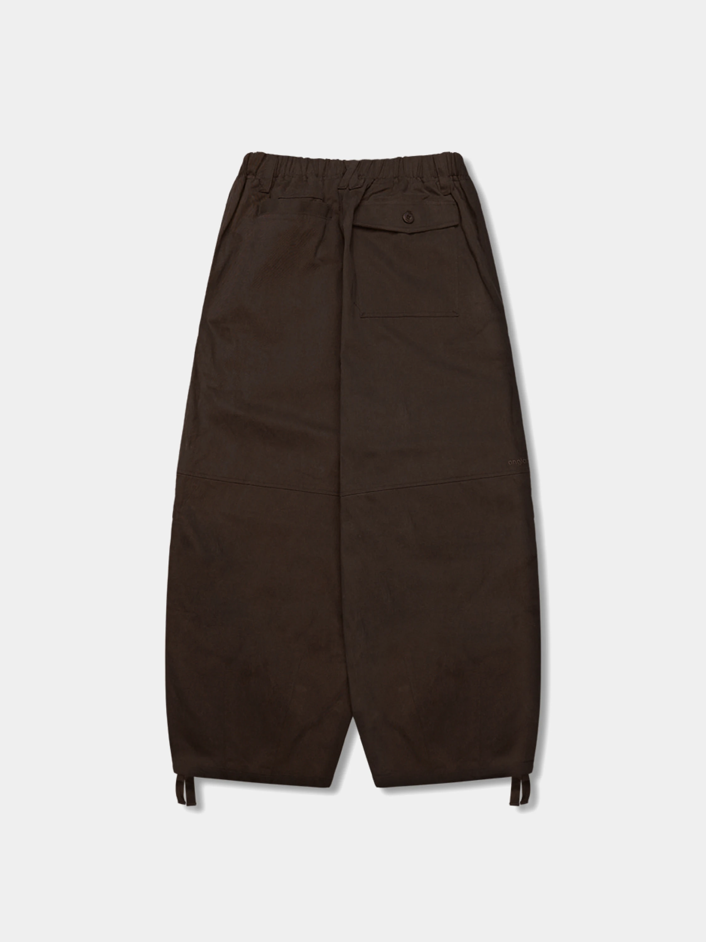 Брюки ANGLAN Lazy Twill Balloon Pants Brown