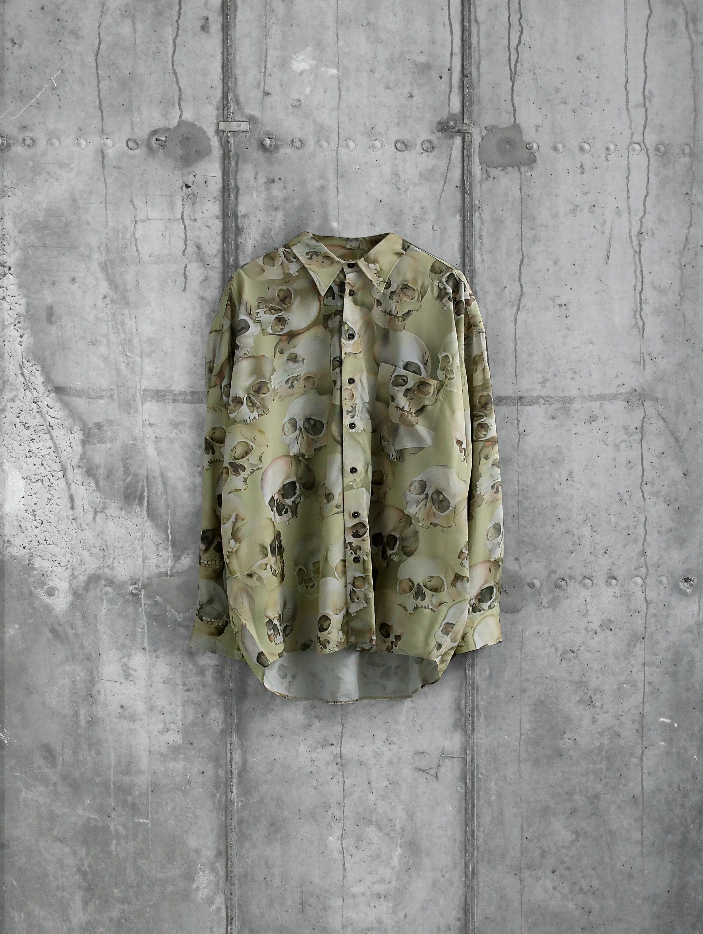 Рубашка Magliano Fontanelle Shirt Skull White